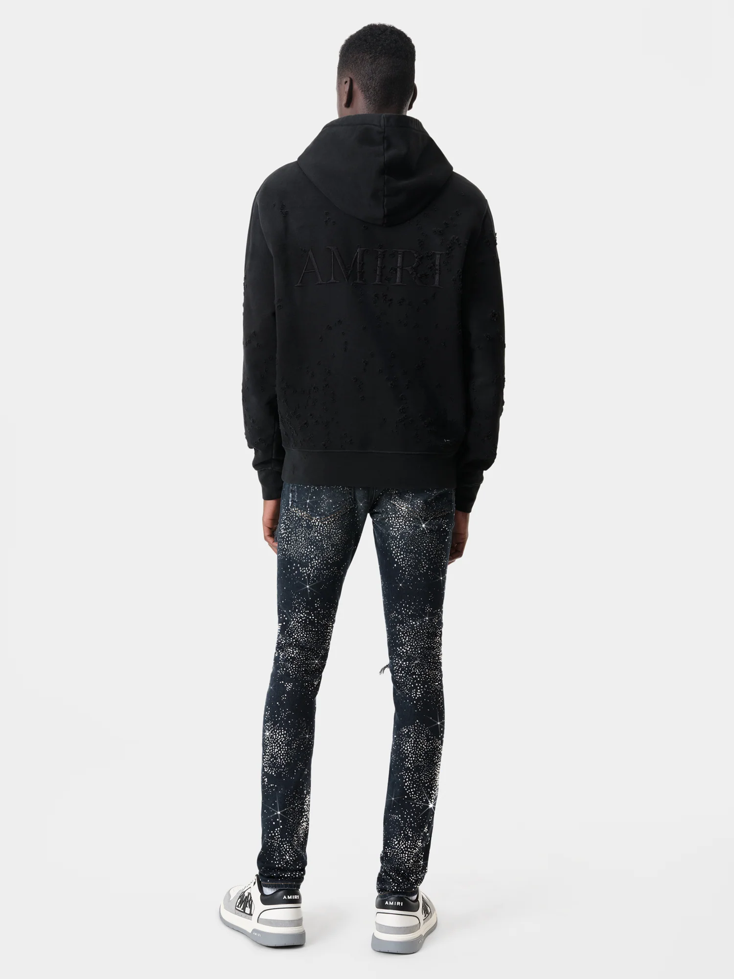 ALL OVER CRYSTAL MX1 JEAN - Midnight Indigo - Image 5