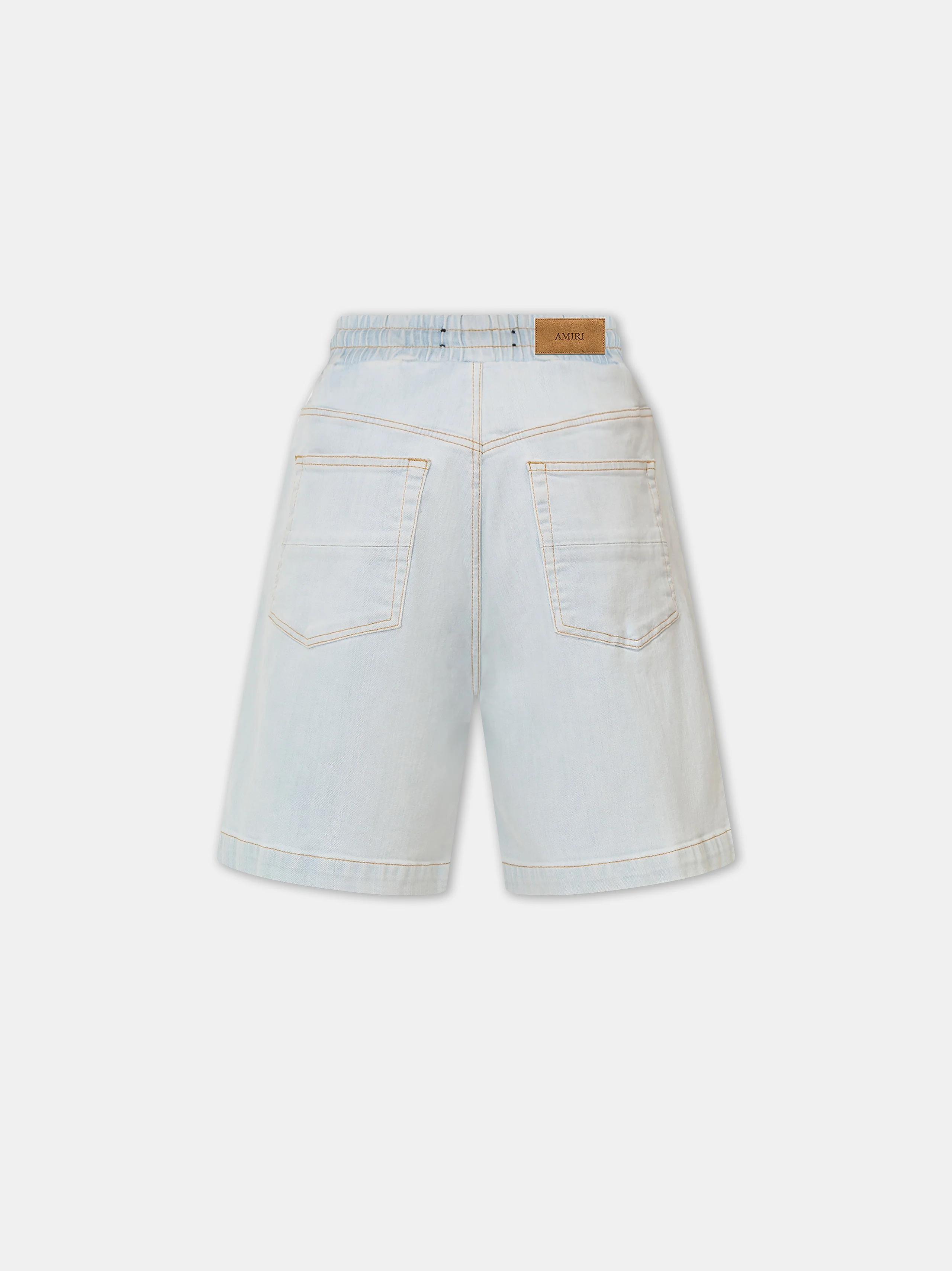 AMIRI 3D 5 POCKET SHORT - Light Indigo - Image 3