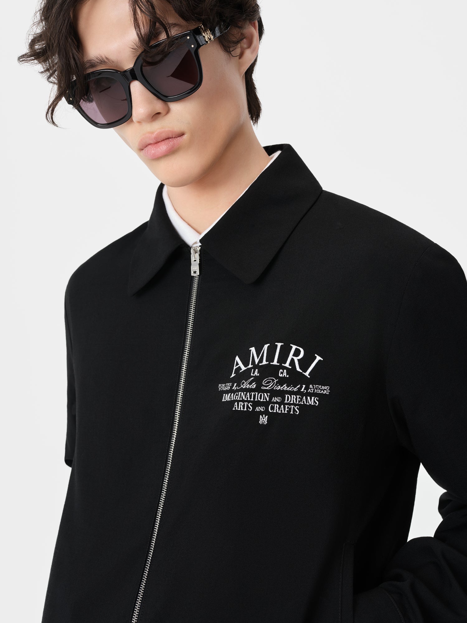 AMIRI ARTS DISTRICT BLOUSON - Black - Image 5