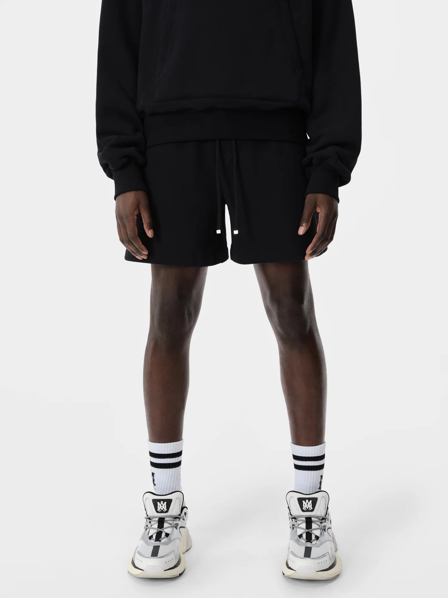 AMIRI EMBROIDERED SHORT - Black - Image 3