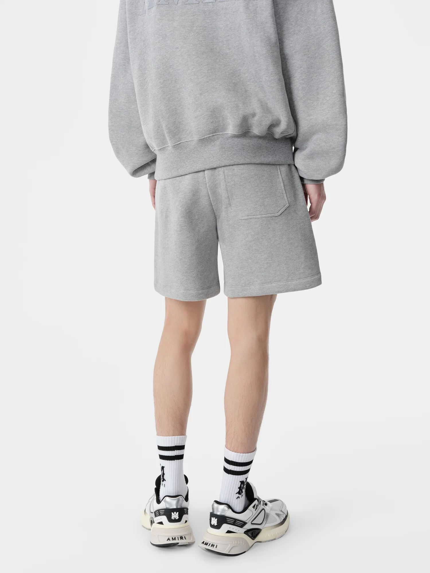 AMIRI EMBROIDERED SHORT - Grey - Image 4