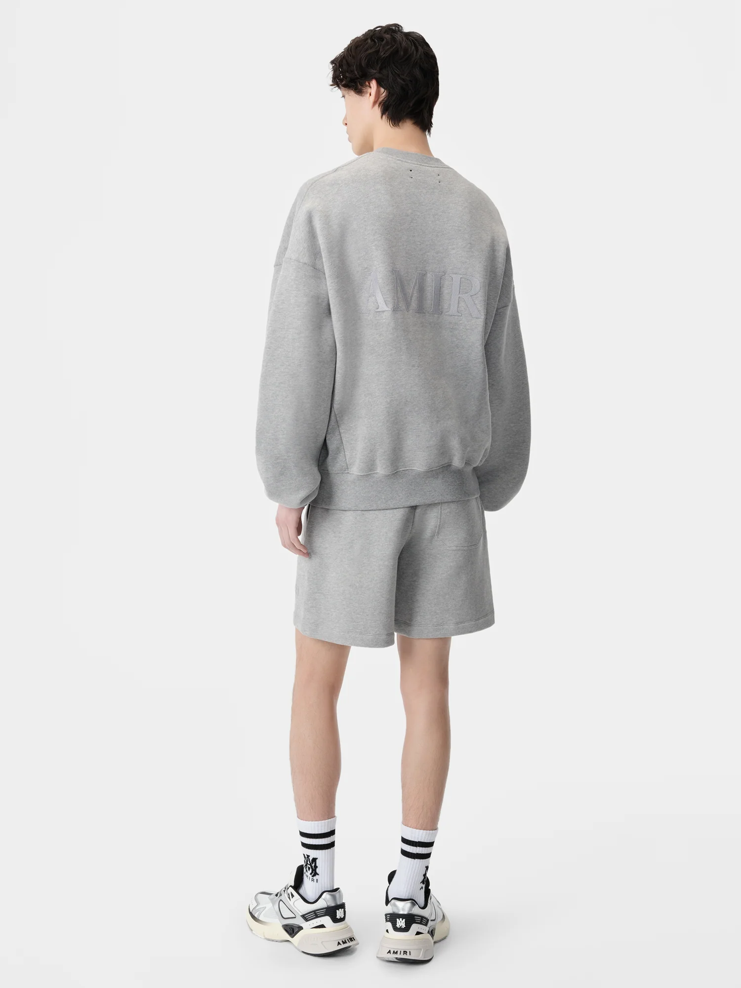 AMIRI EMBROIDERED SHORT - Grey - Image 5