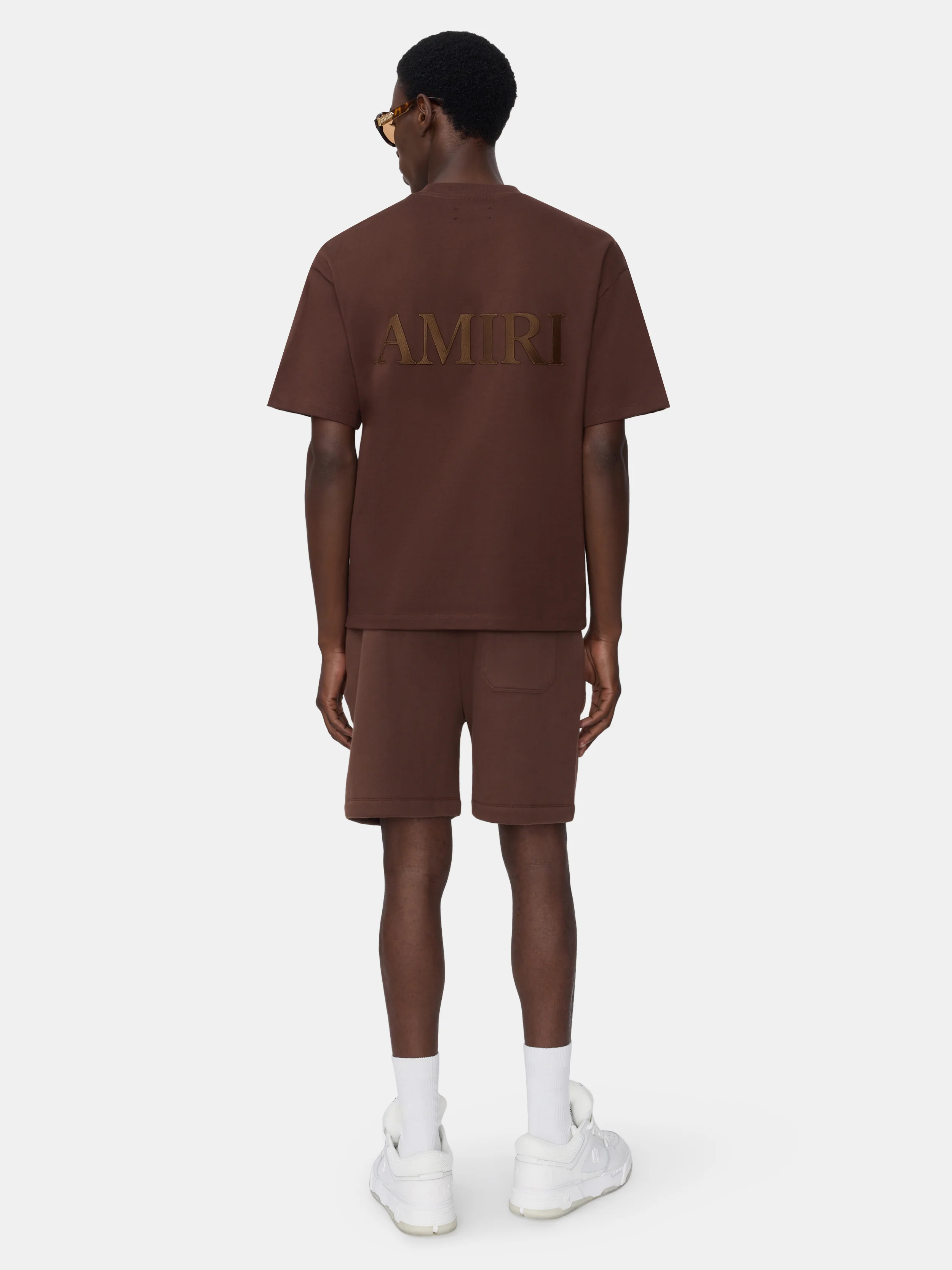 AMIRI EMBROIDERED SHORT - WALNUT BROWN - Image 4