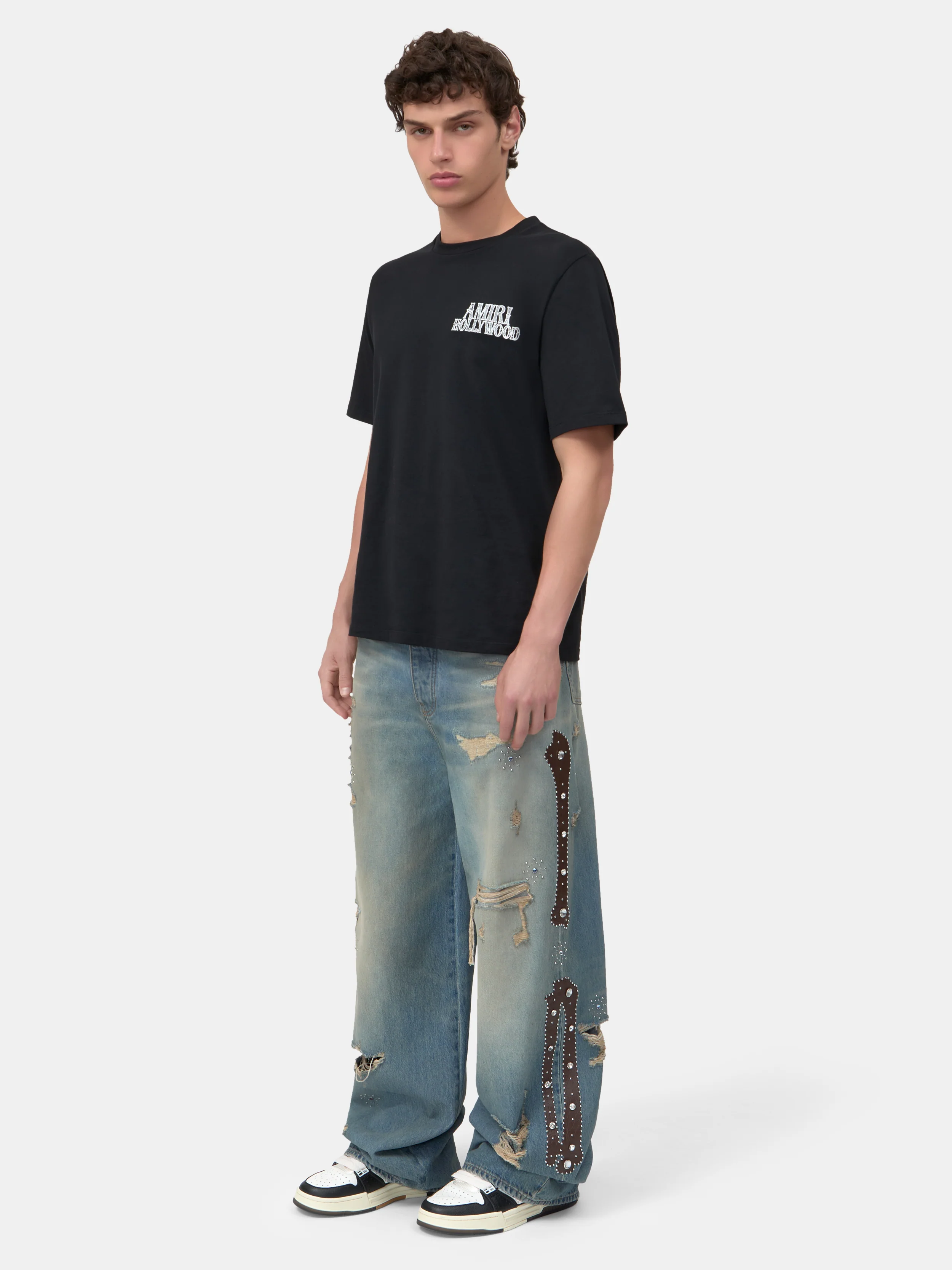AMIRI HOLLYWOOD CITY TEE - Black - Image 3
