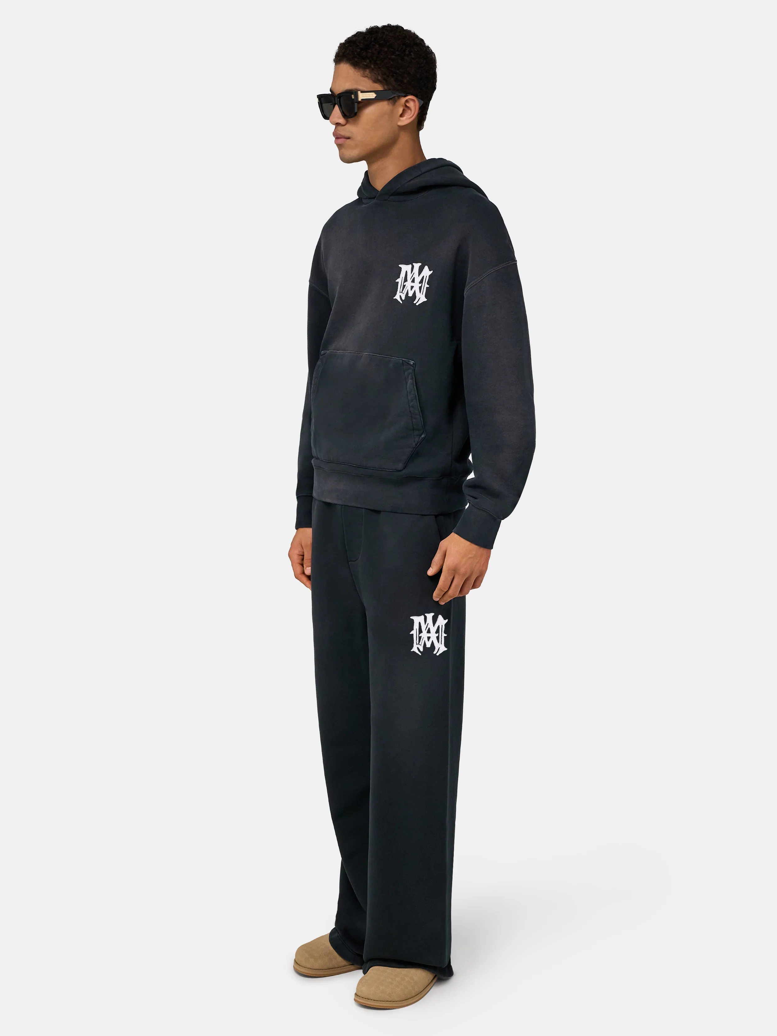 AMIRI HOLLYWOOD OVERSIZED HOODIE - Black - Image 3