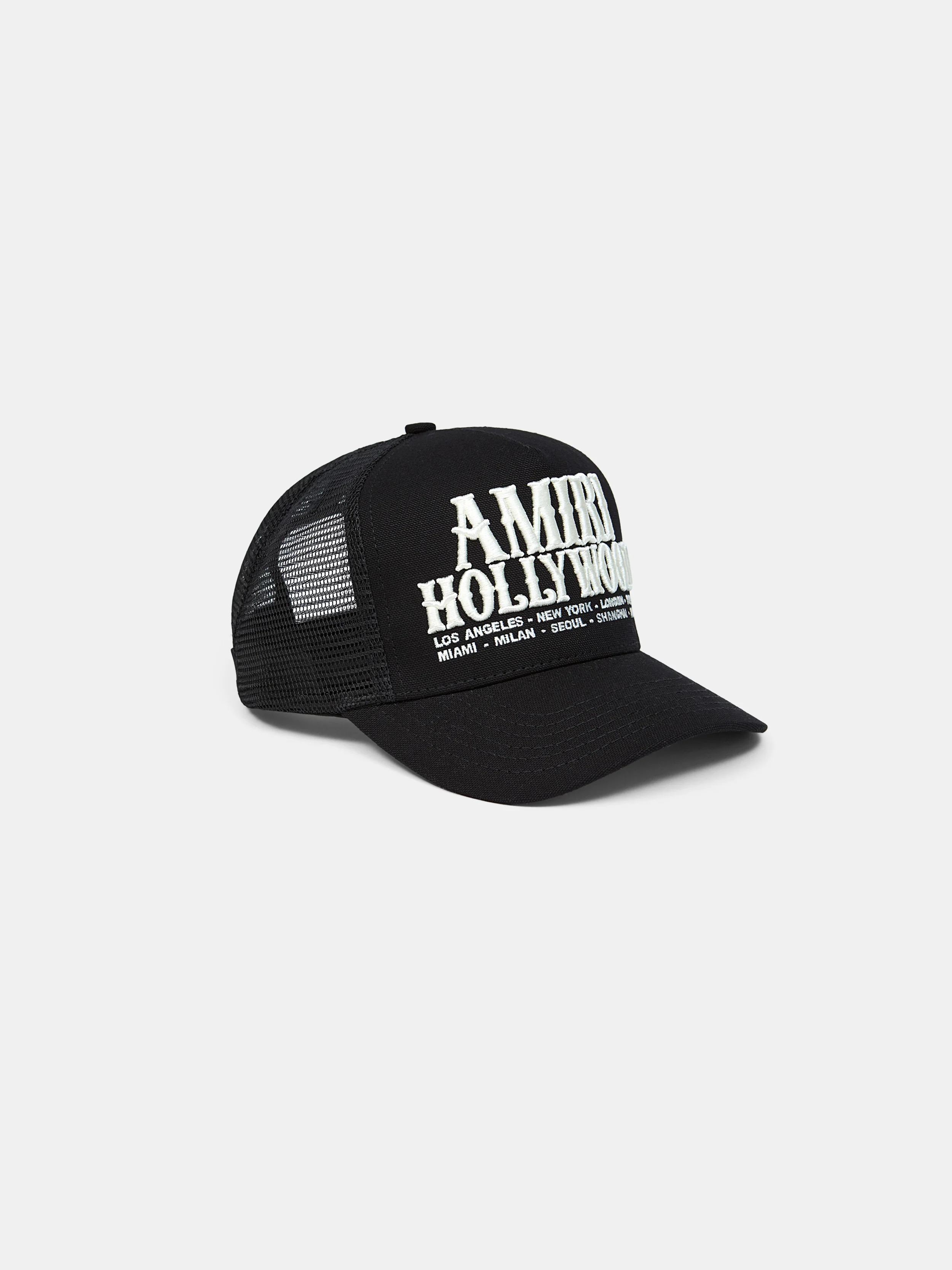 AMIRI HOLLYWOOD TRUCKER HAT - Black - Image 2