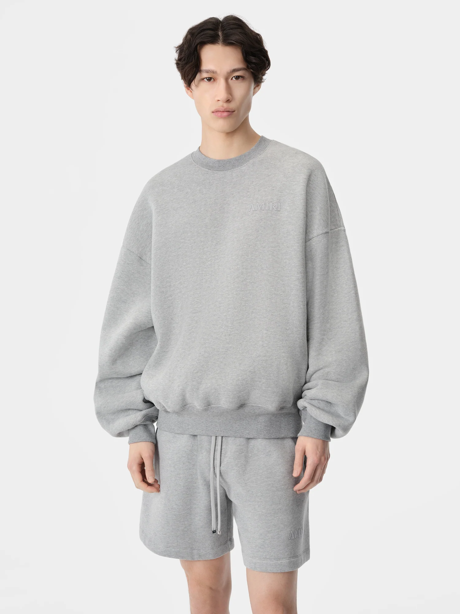 AMIRI OVERSIZED CREW - Grey - Image 3
