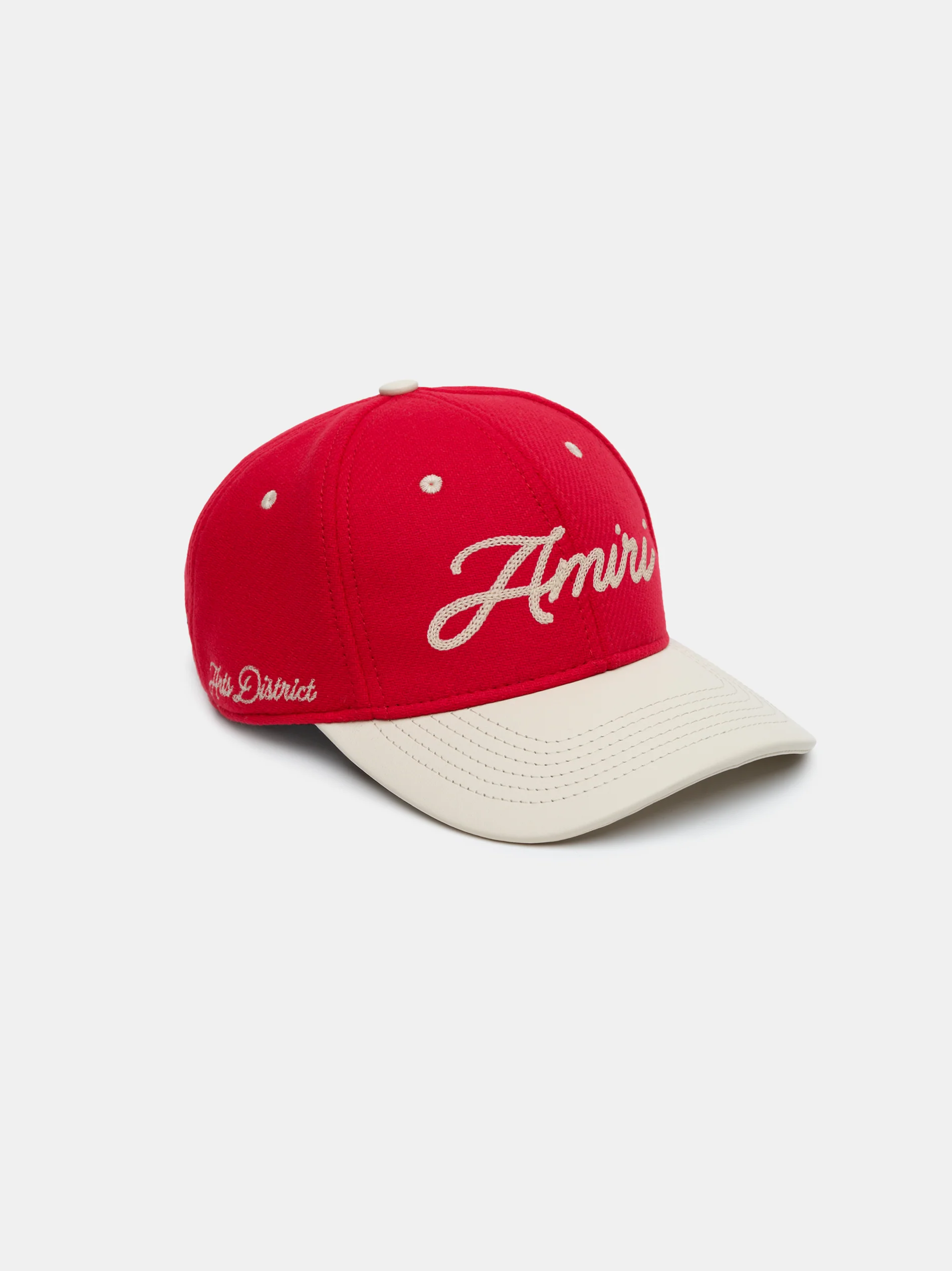 AMIRI PANTHER TWO TONE HAT - Deep Red - Image 2