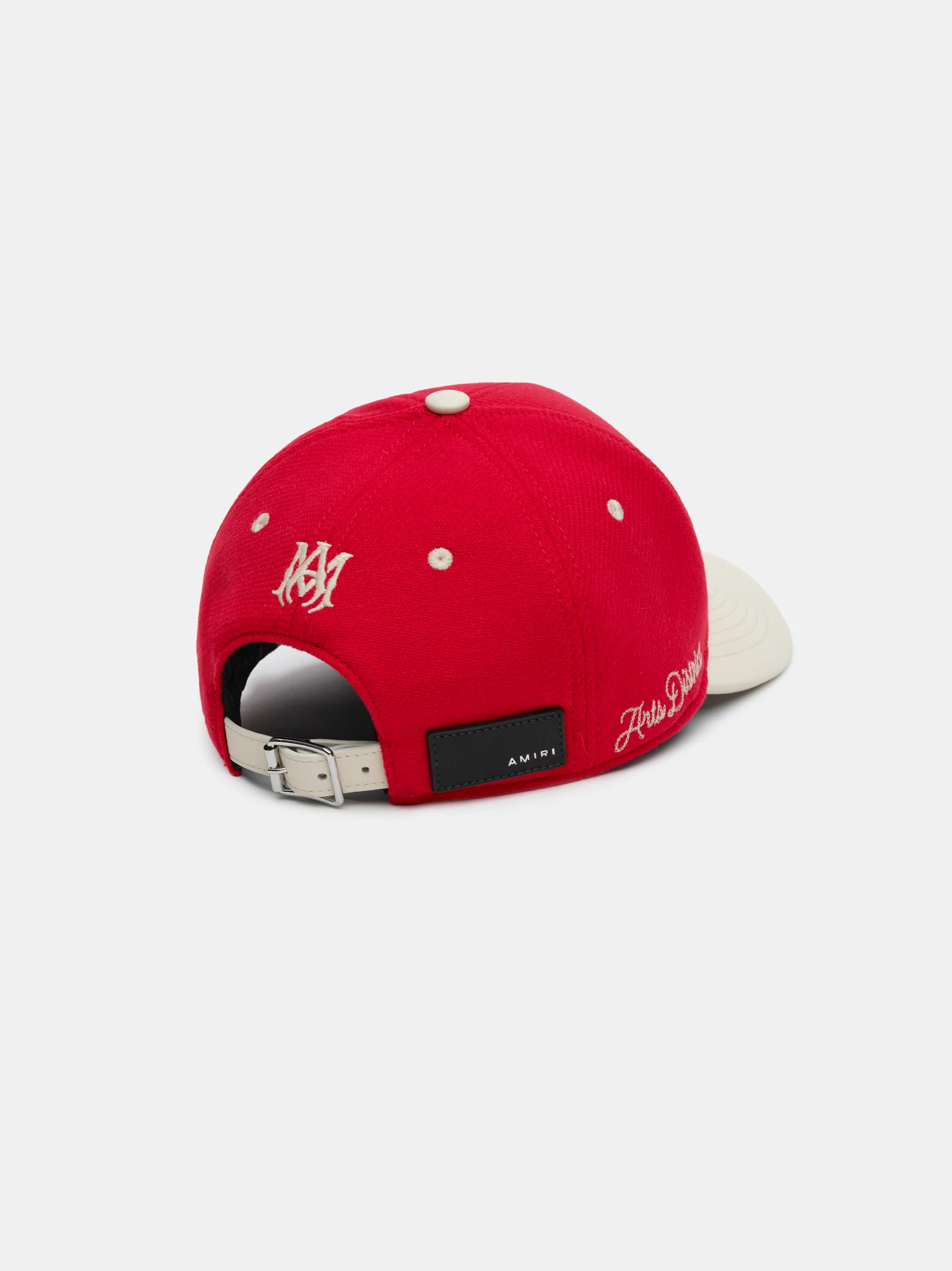 AMIRI PANTHER TWO TONE HAT - Deep Red - Image 3