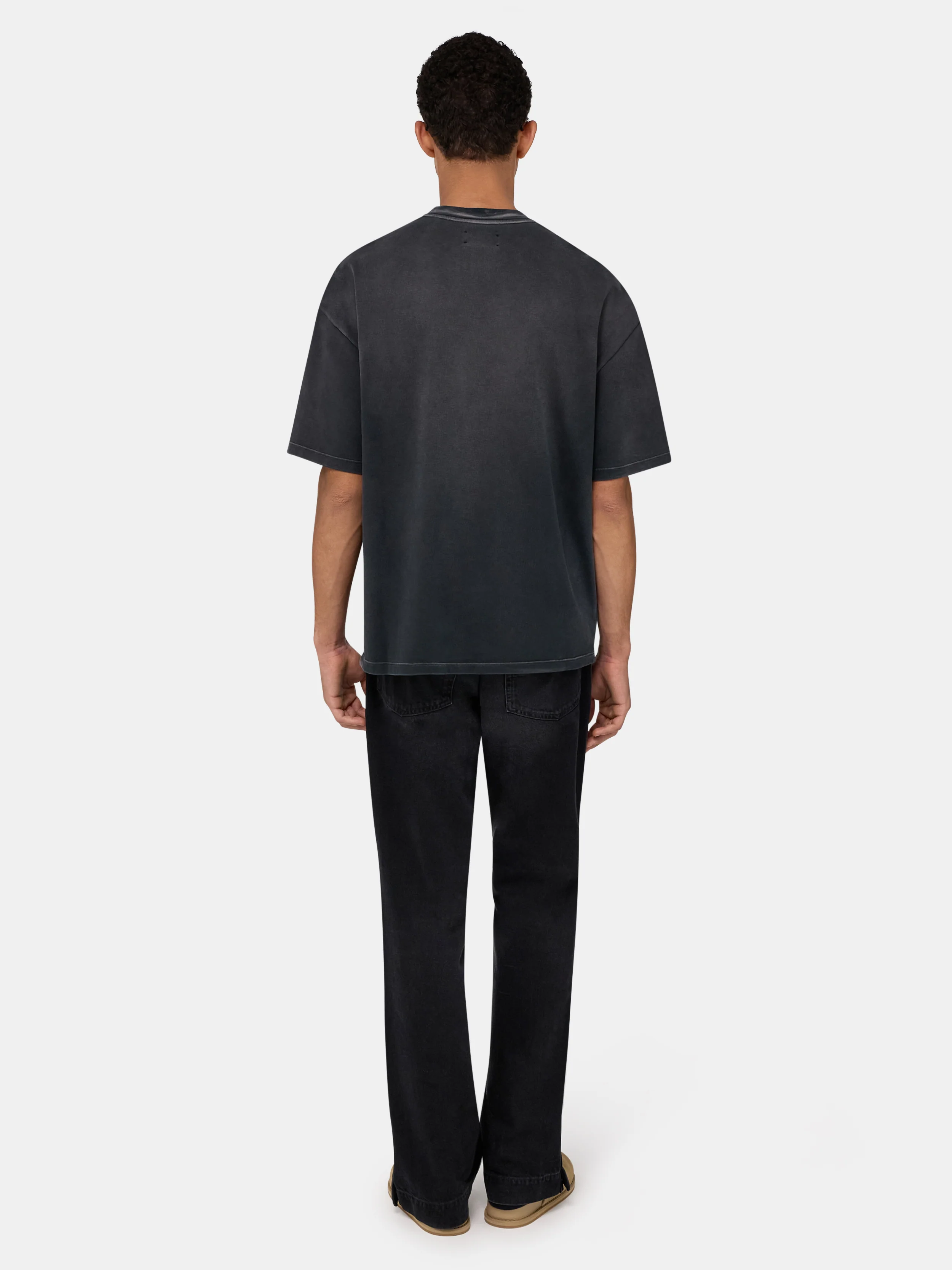AMIRI RIBBON OVERSIZED TEE - Black - Image 4
