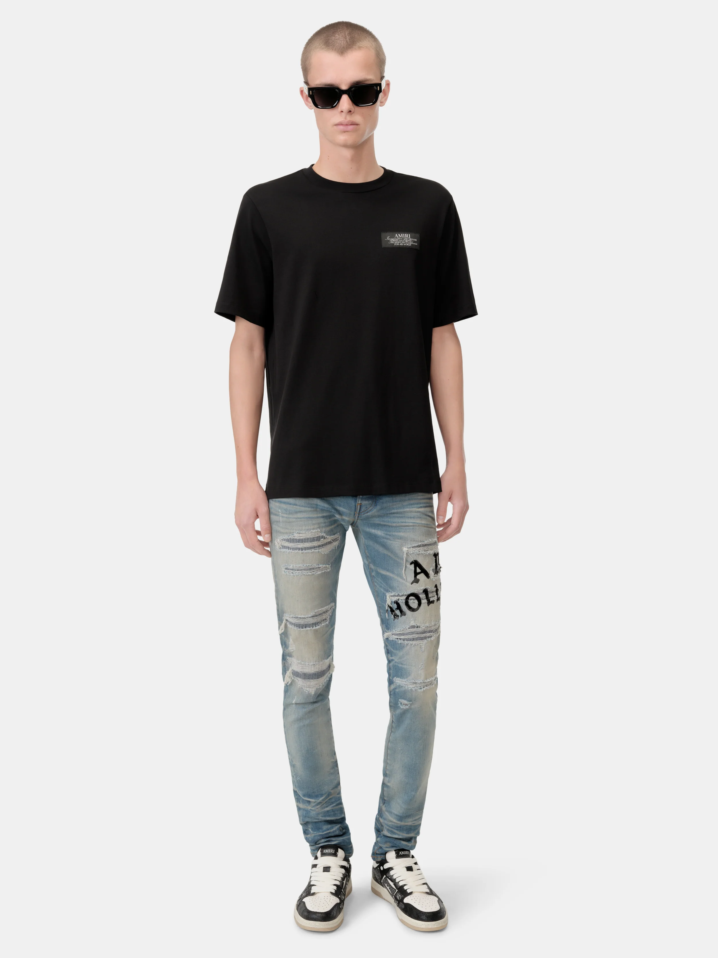 AMIRI SPIRIT TEE - Black - Image 2