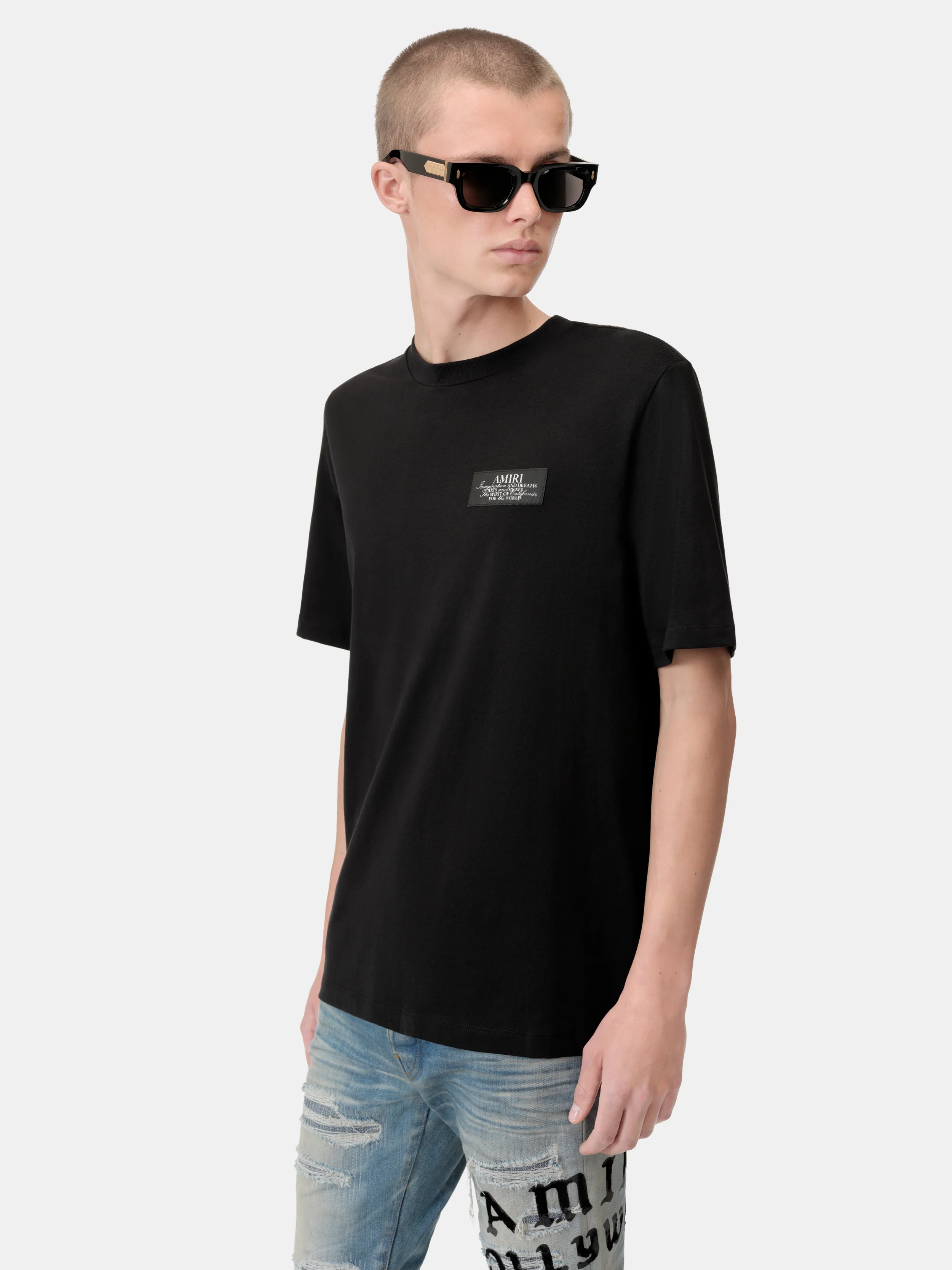 AMIRI SPIRIT TEE - Black - Image 3