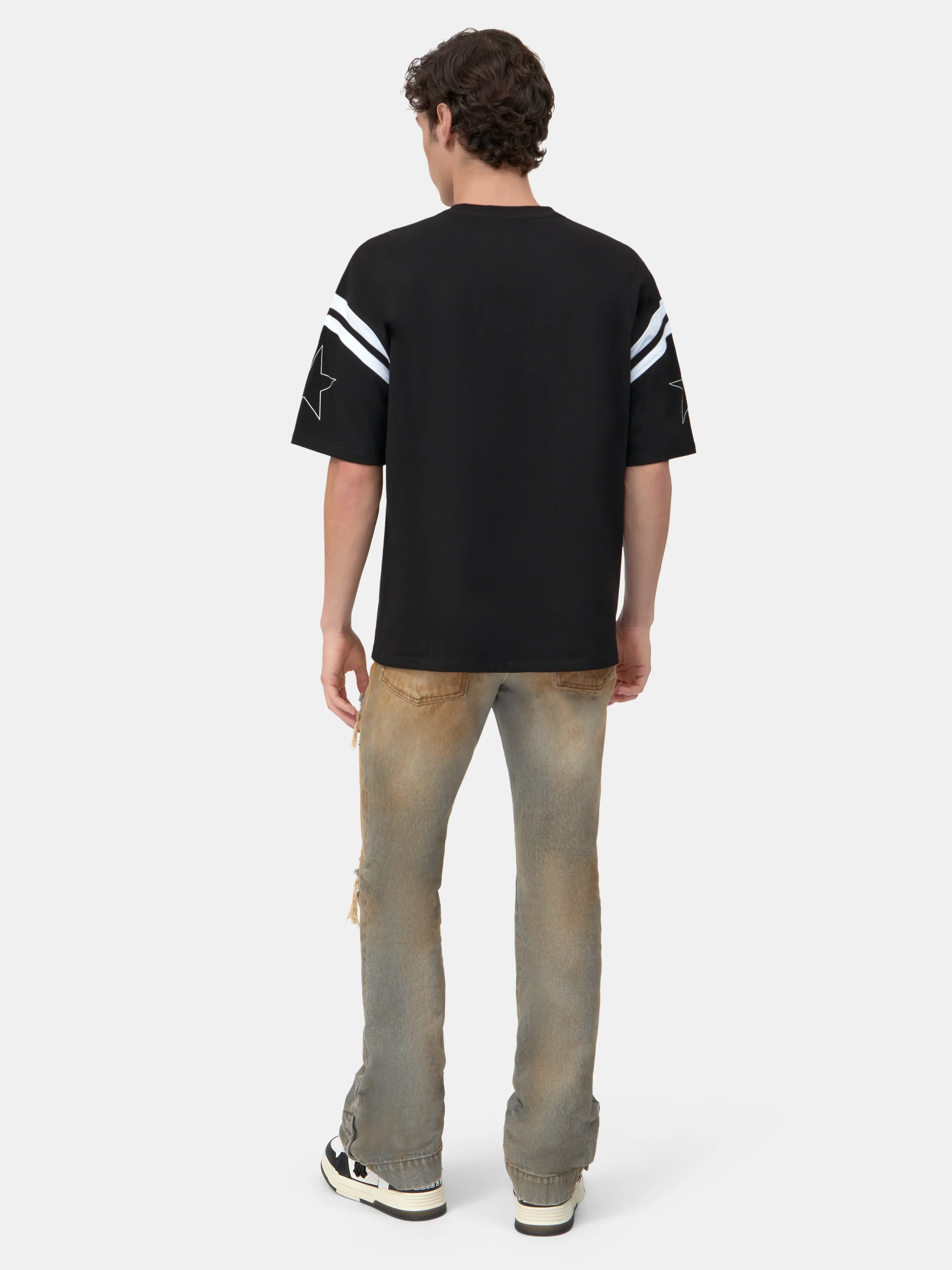 AMIRI SPORT OVERSIZED TEE - Black - Image 4