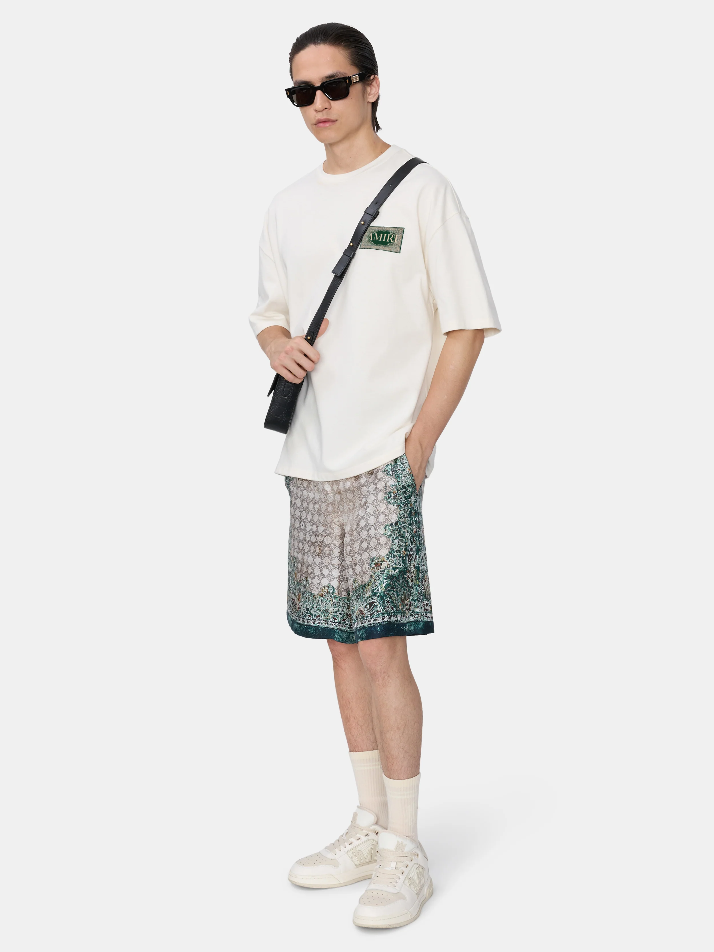 BANDANA OVERSIZED TEE - Ivory - Image 3