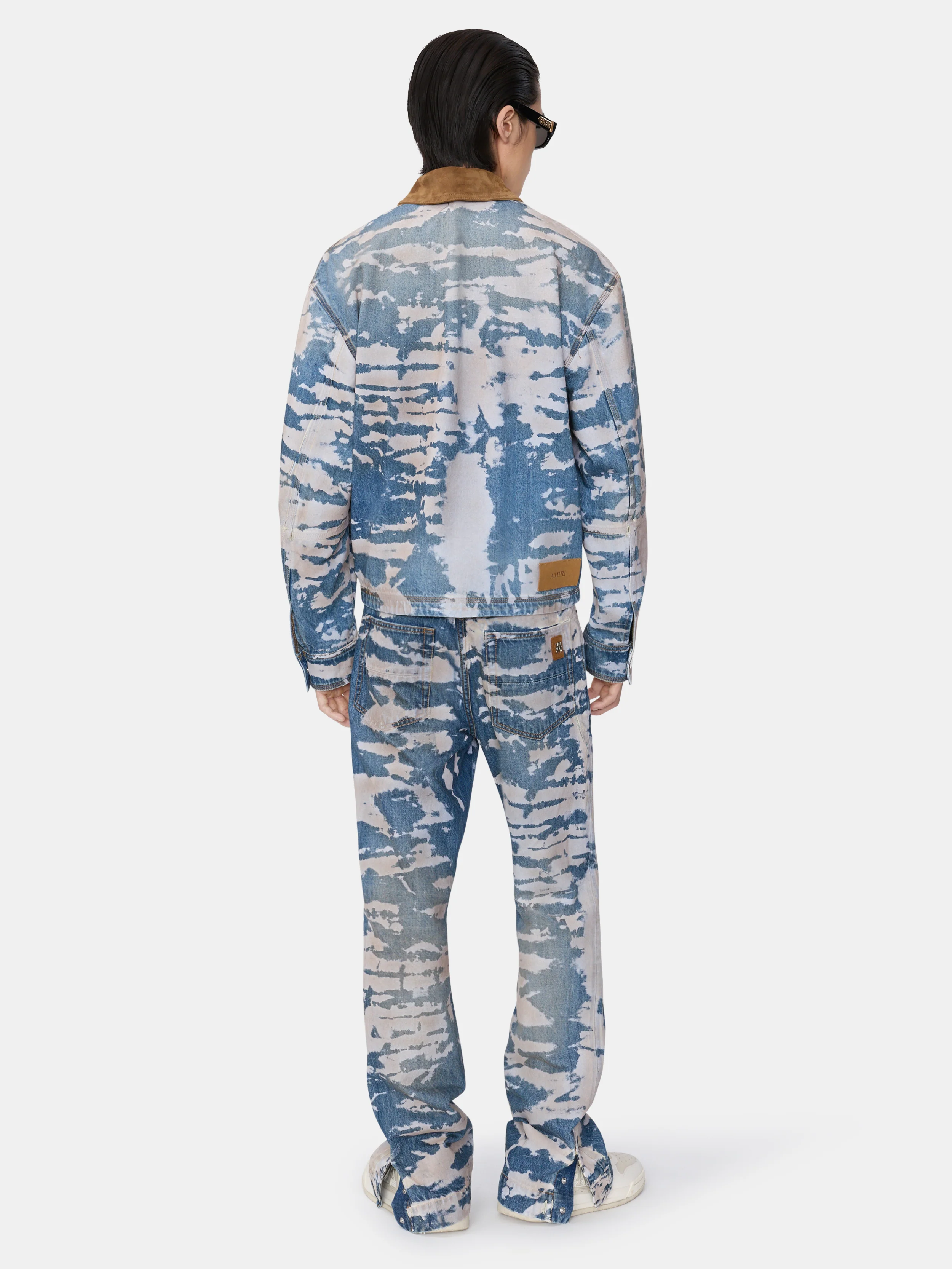 BLEACHED STRAIGHT FLARE JEAN - Bleach Out - Image 4