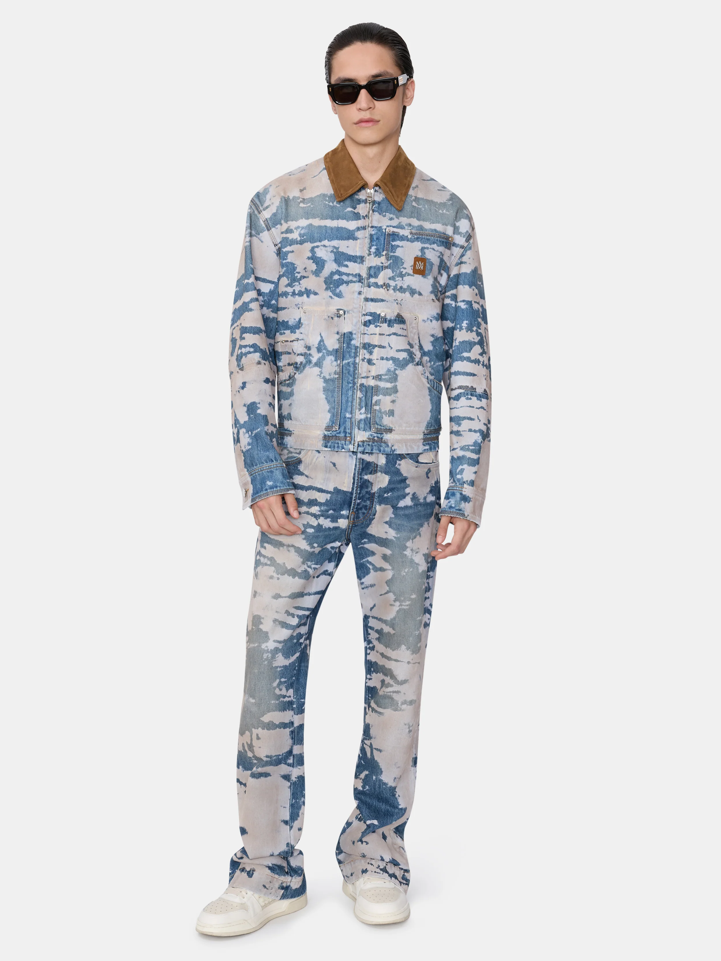 BLEACHED WORK JACKET - Bleach Out - Image 2