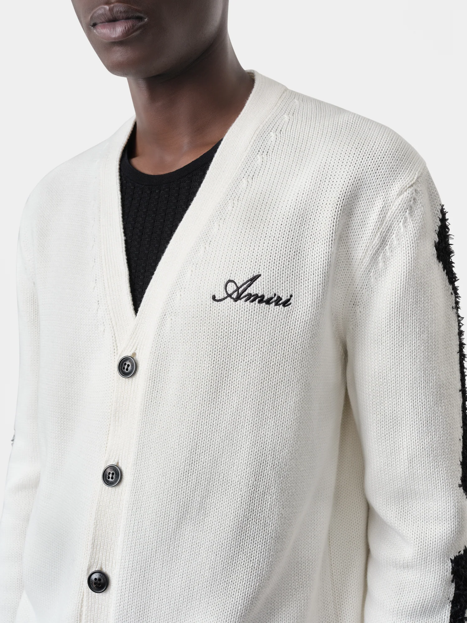 BONES CARDIGAN - White - Image 5