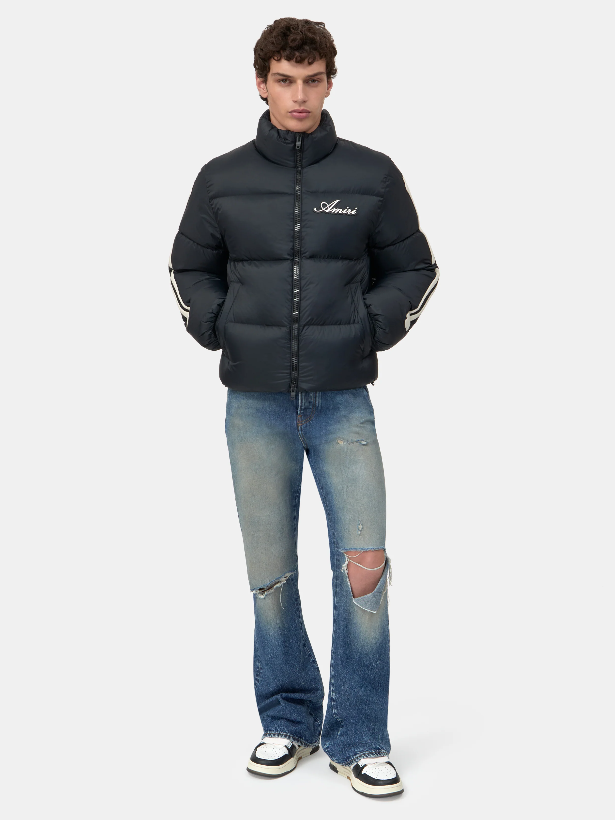 BONES DOWN JACKET - Black - Image 2