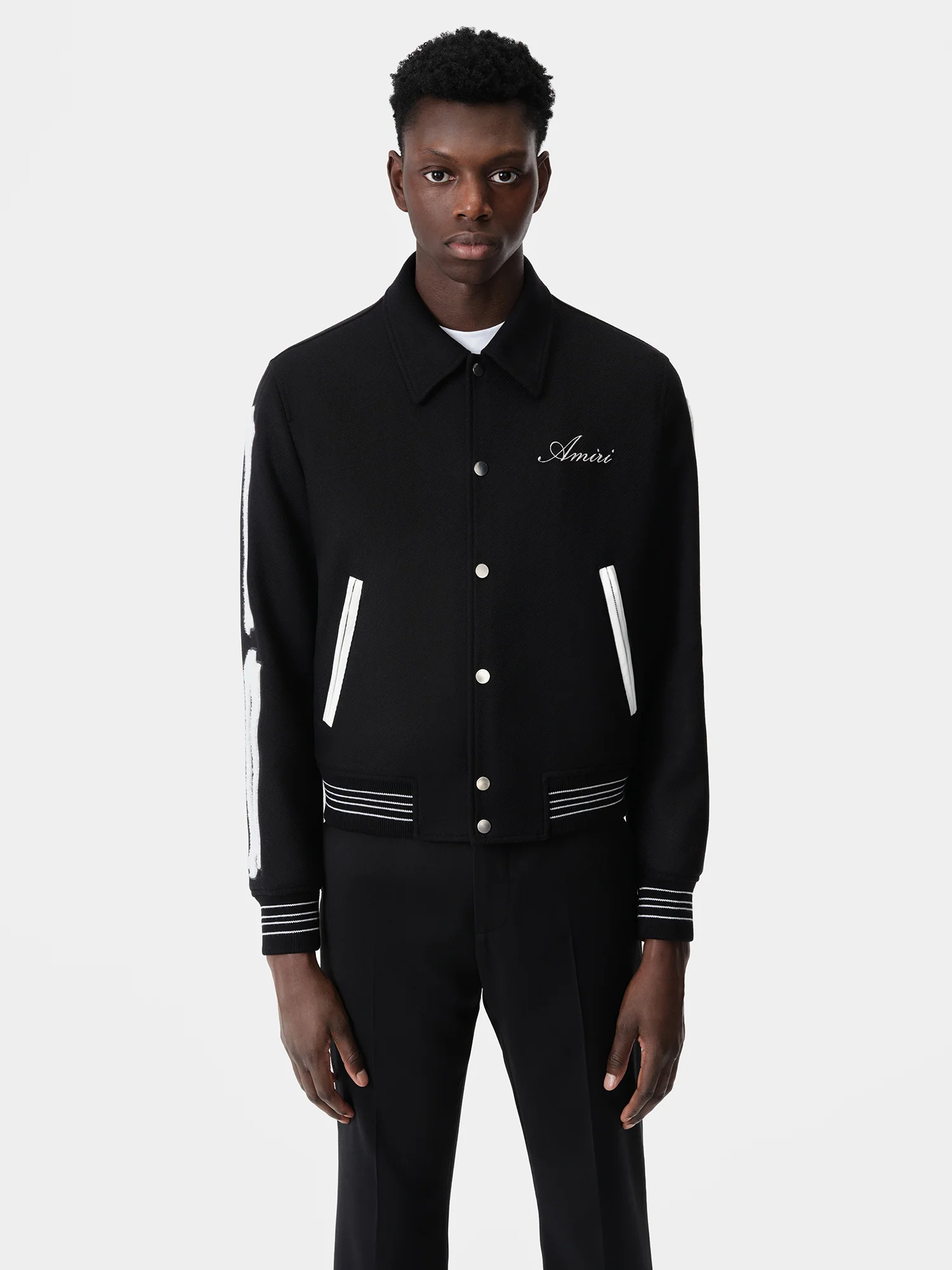 BONES JACKET - Black White - Image 3