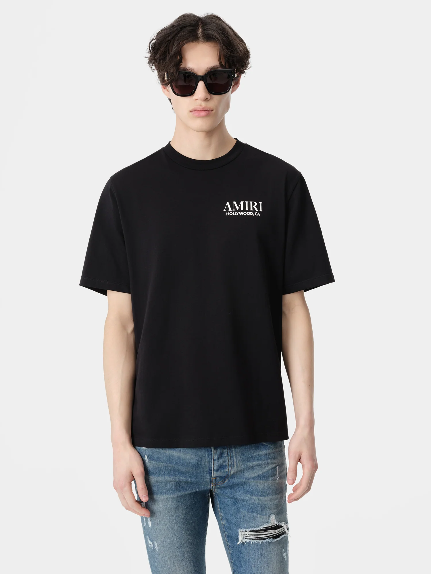 BONES STACKED TEE - Black - Image 3