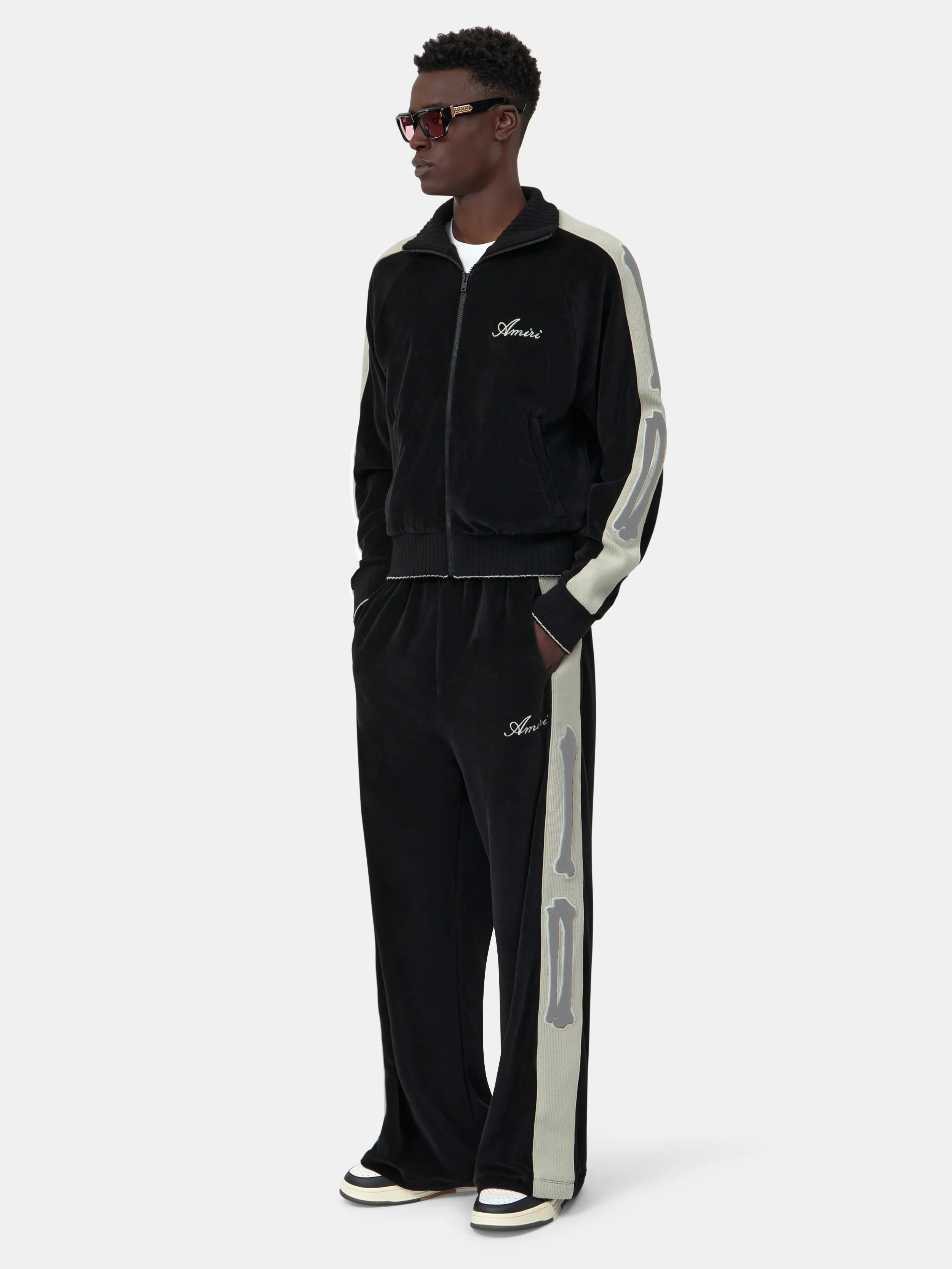 BONES TRACK JACKET - Black - Image 3