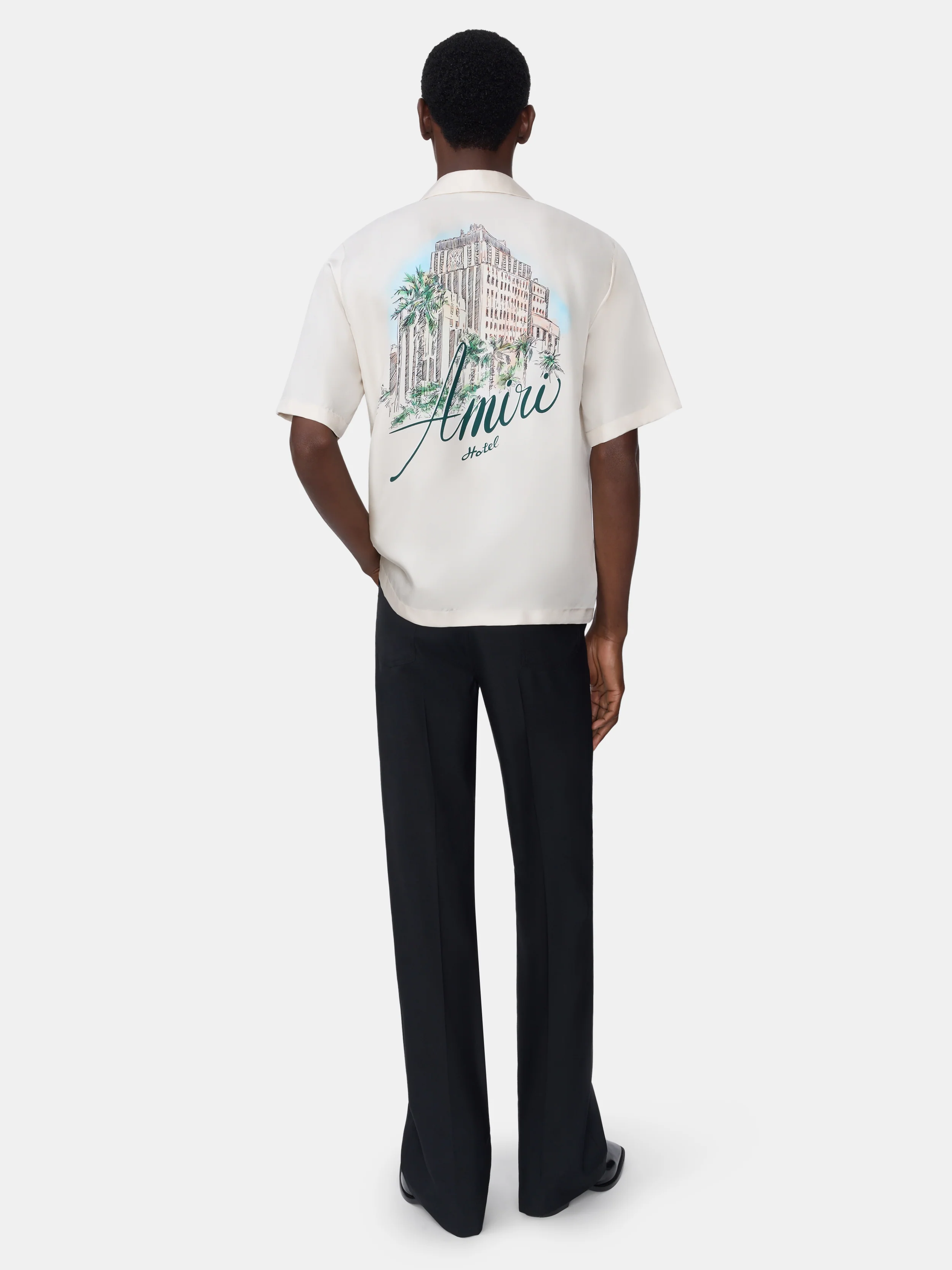 BOOT CUT PANT - BLACK - Image 4