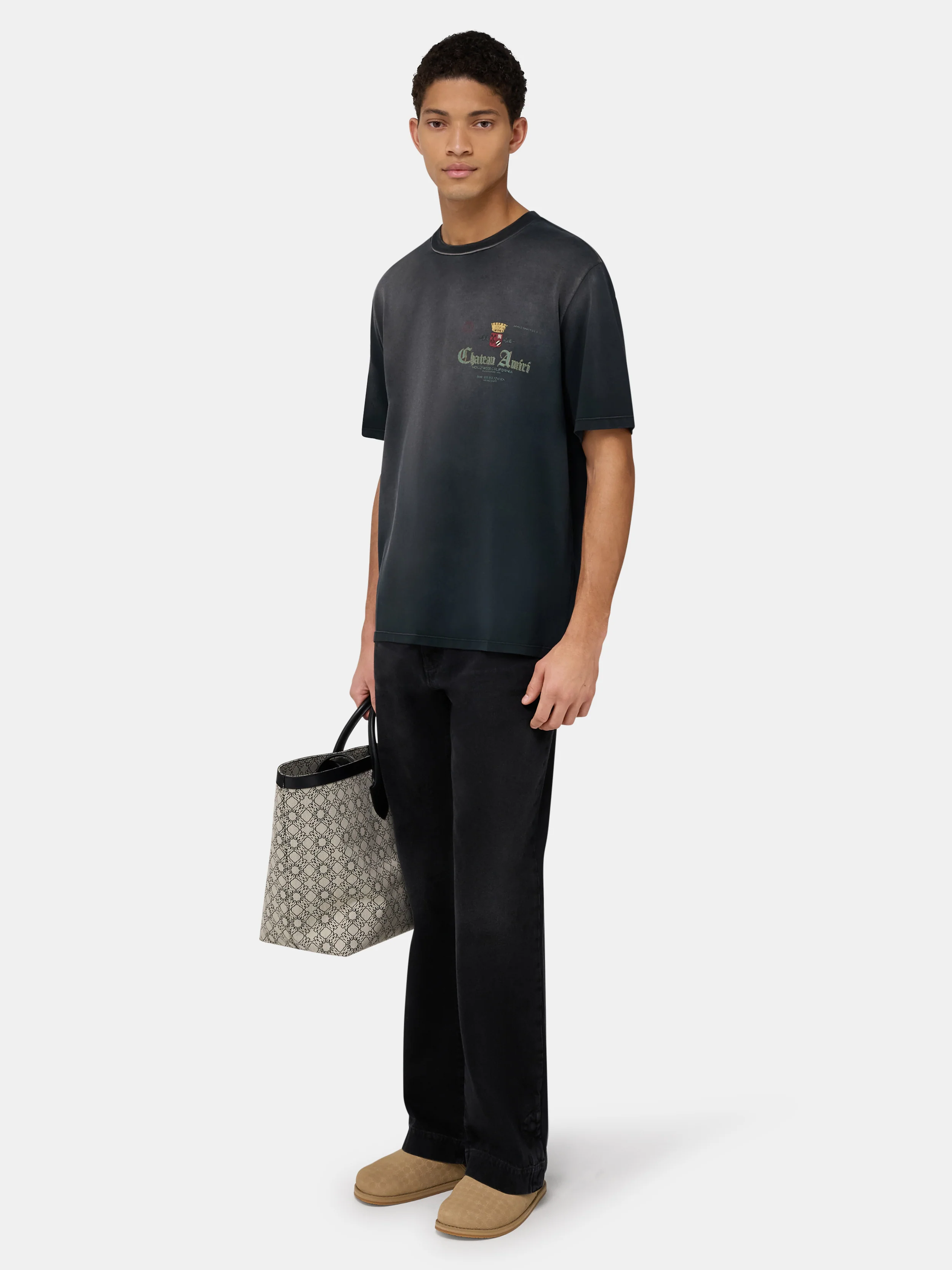 CHATEAU CROWN TEE - Black - Image 3