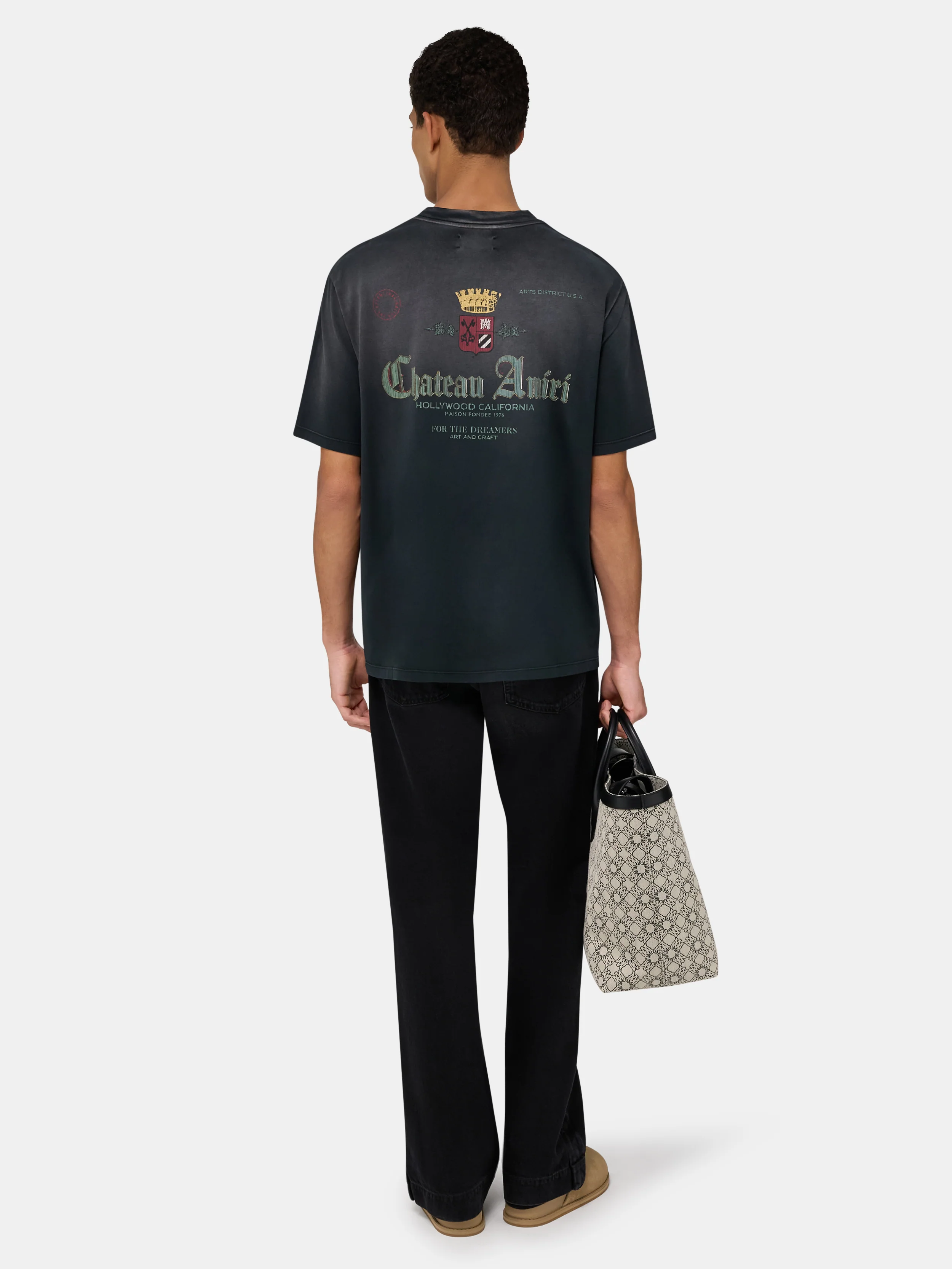 CHATEAU CROWN TEE - Black - Image 4