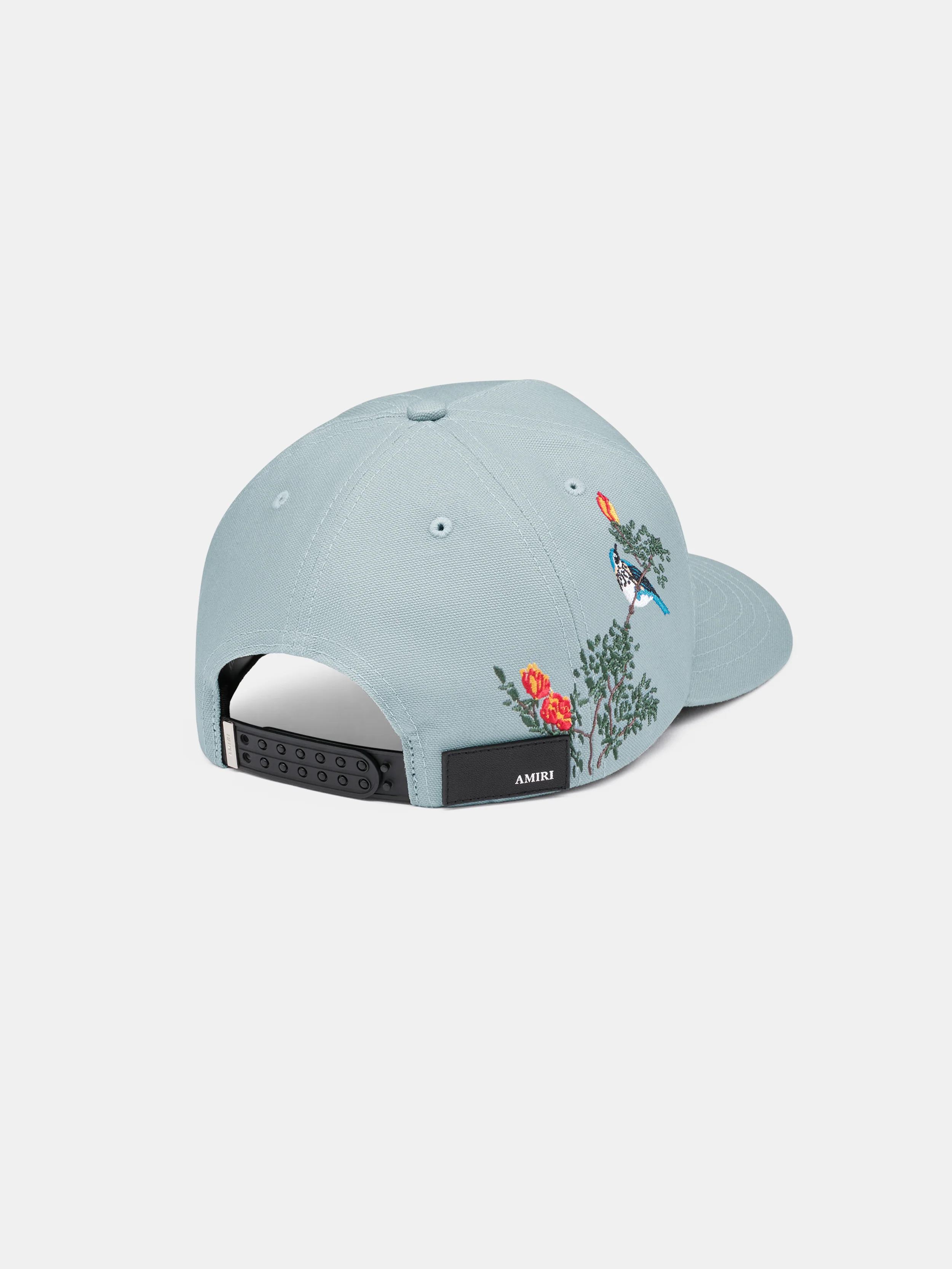 CHATEAU FLORAL COTTON HAT - Steel - Image 3