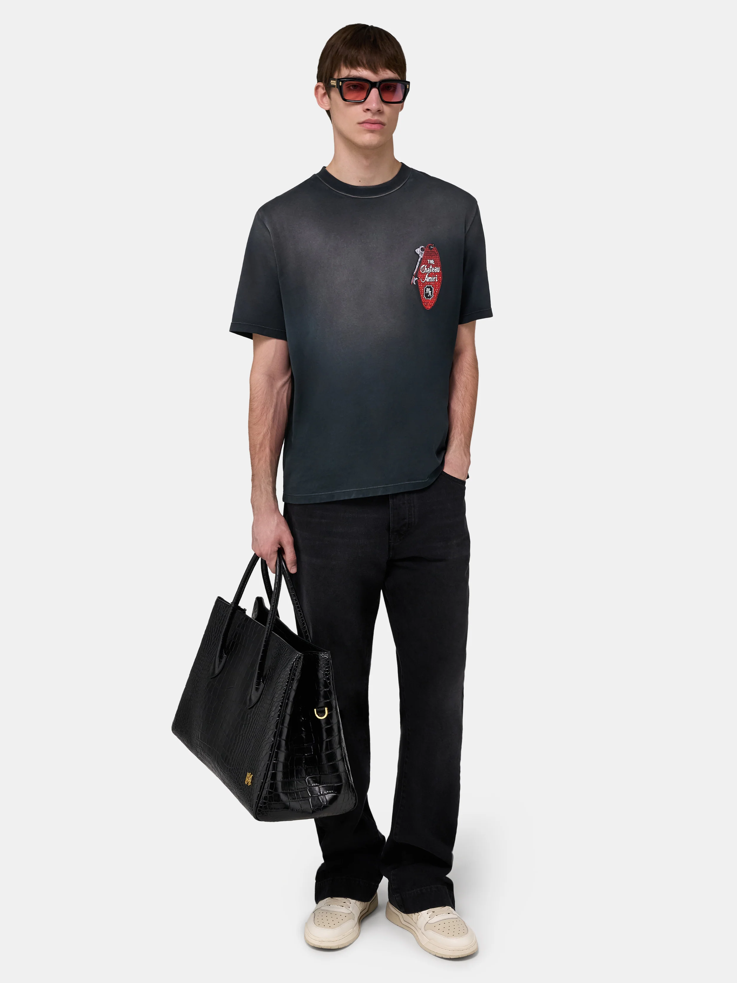 CHATEAU KEYS TEE - Black - Image 2