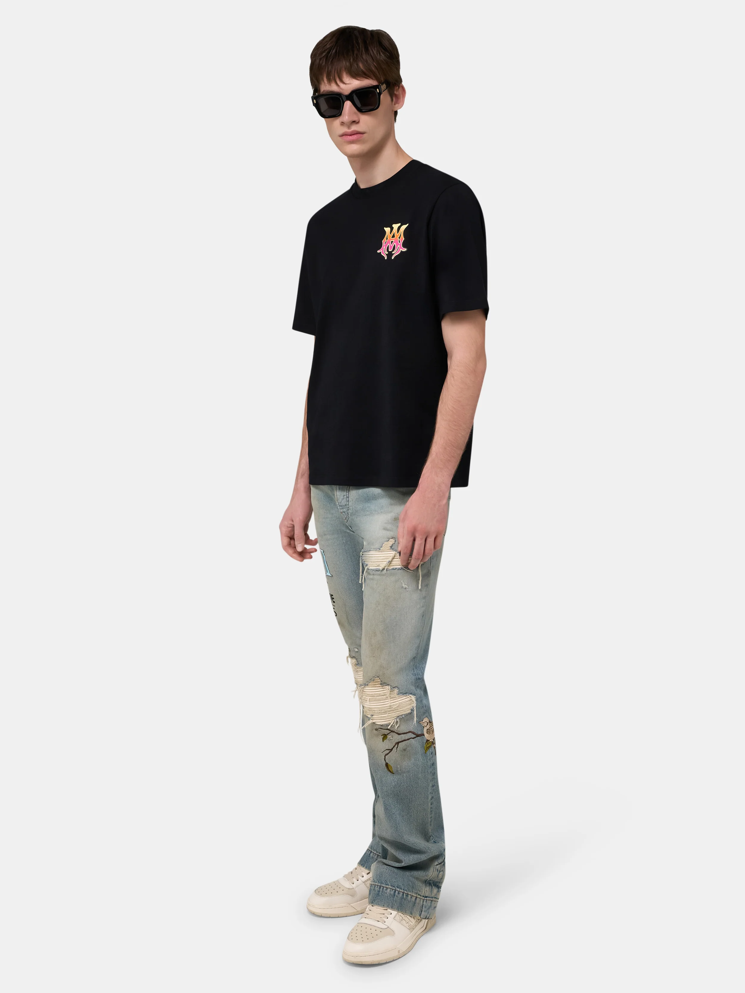 CHATEAU MX1 STRAIGHT FLARE - Aged Indigo - Image 3