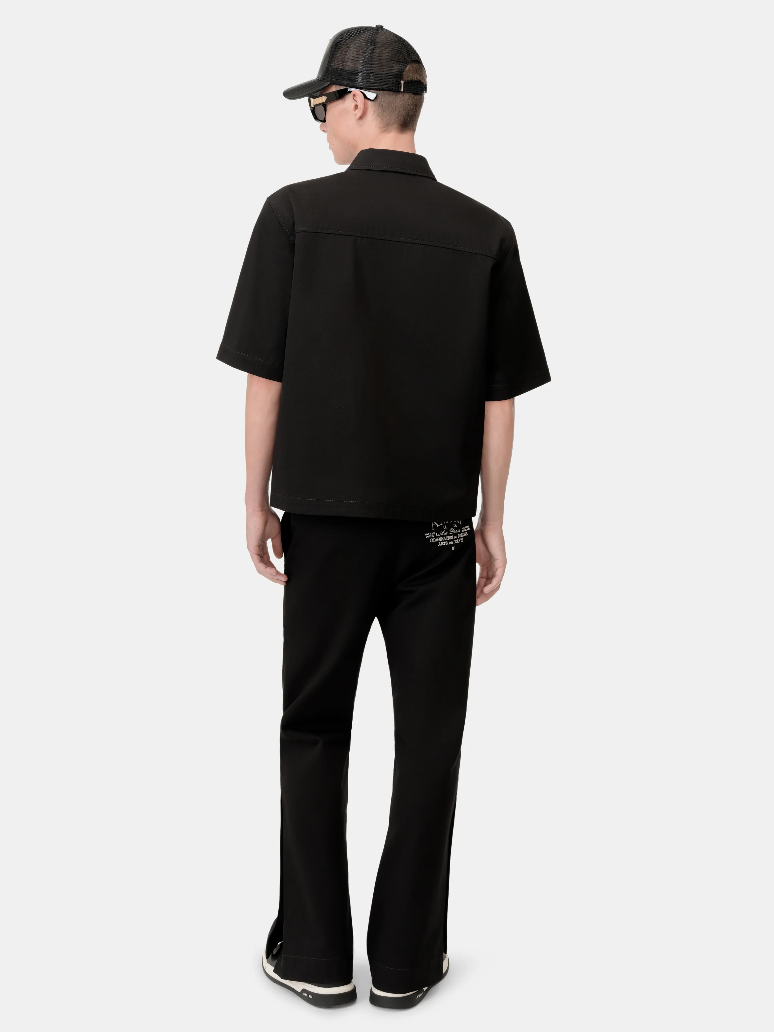 CHINO KICK FLARE - BLACK - Image 5