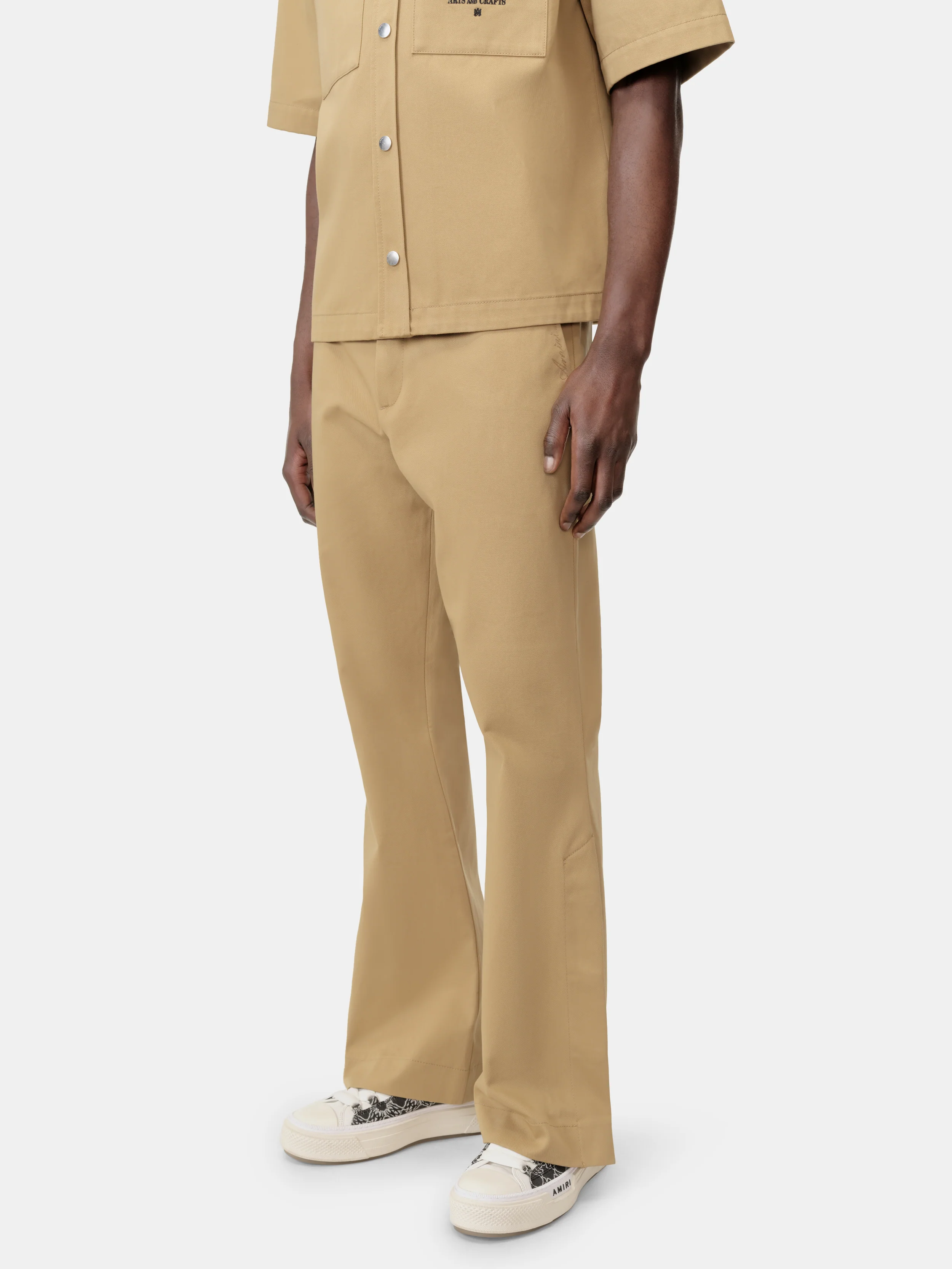 CHINO KICK FLARE - SEPIA TINT - Image 3