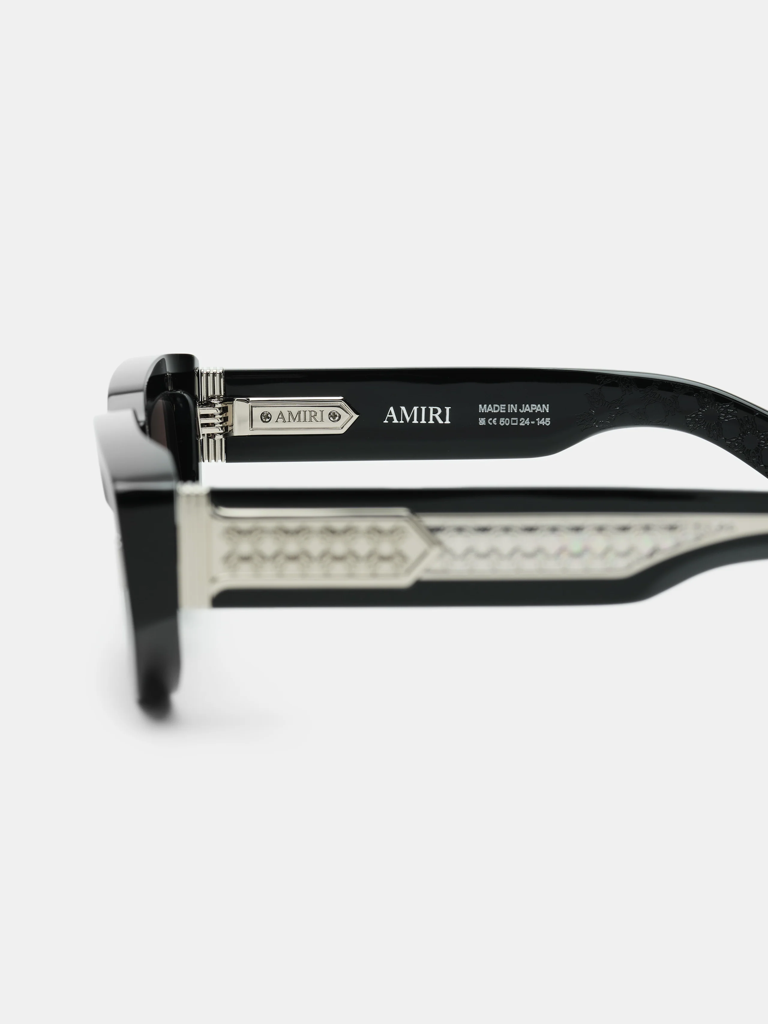 FAIRFAX EXPOSED EXTERNAL SUNGLASSES - Black Silver - Image 6