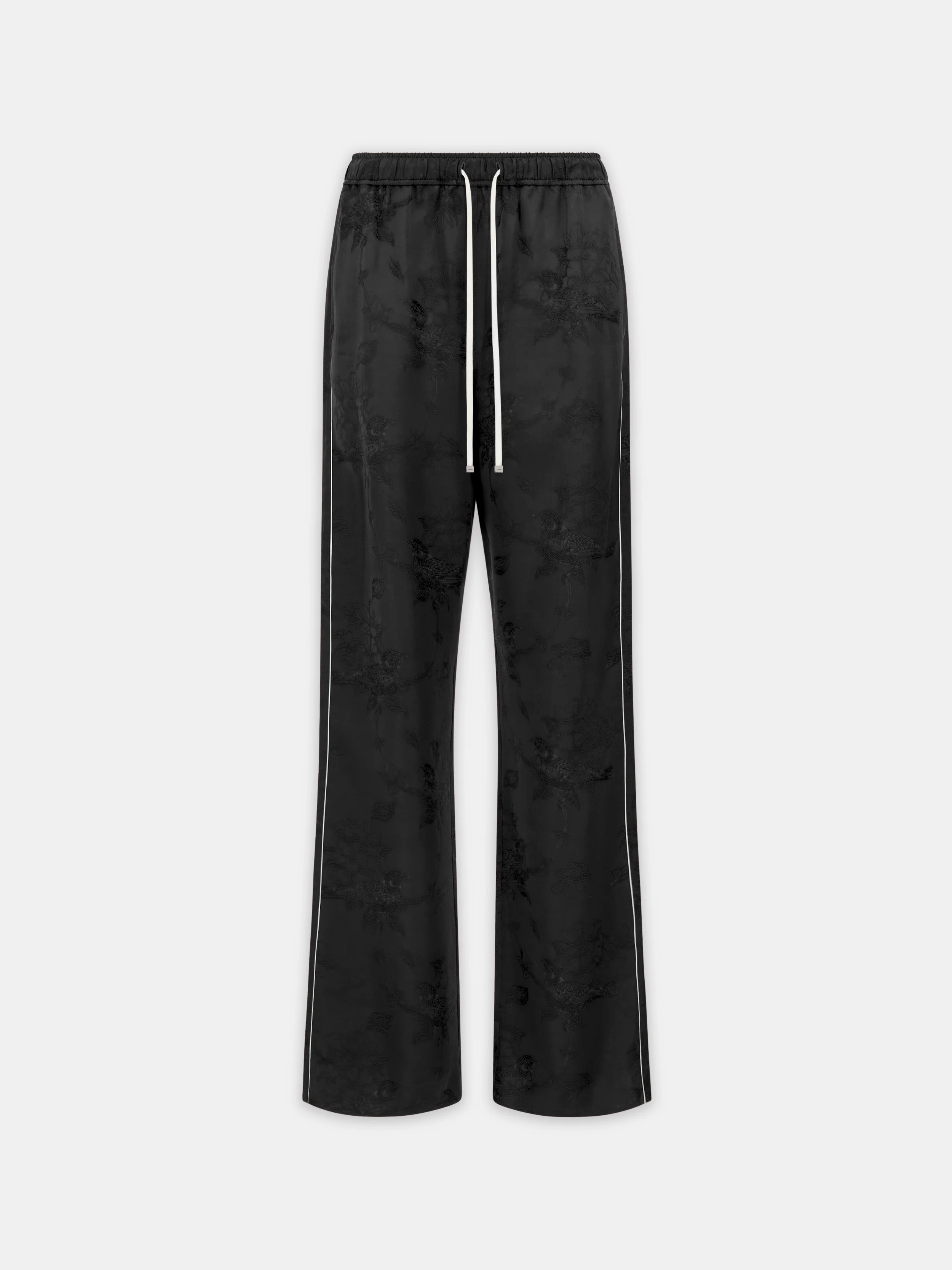 FLORAL JACQUARD PULL ON PANT
- Black