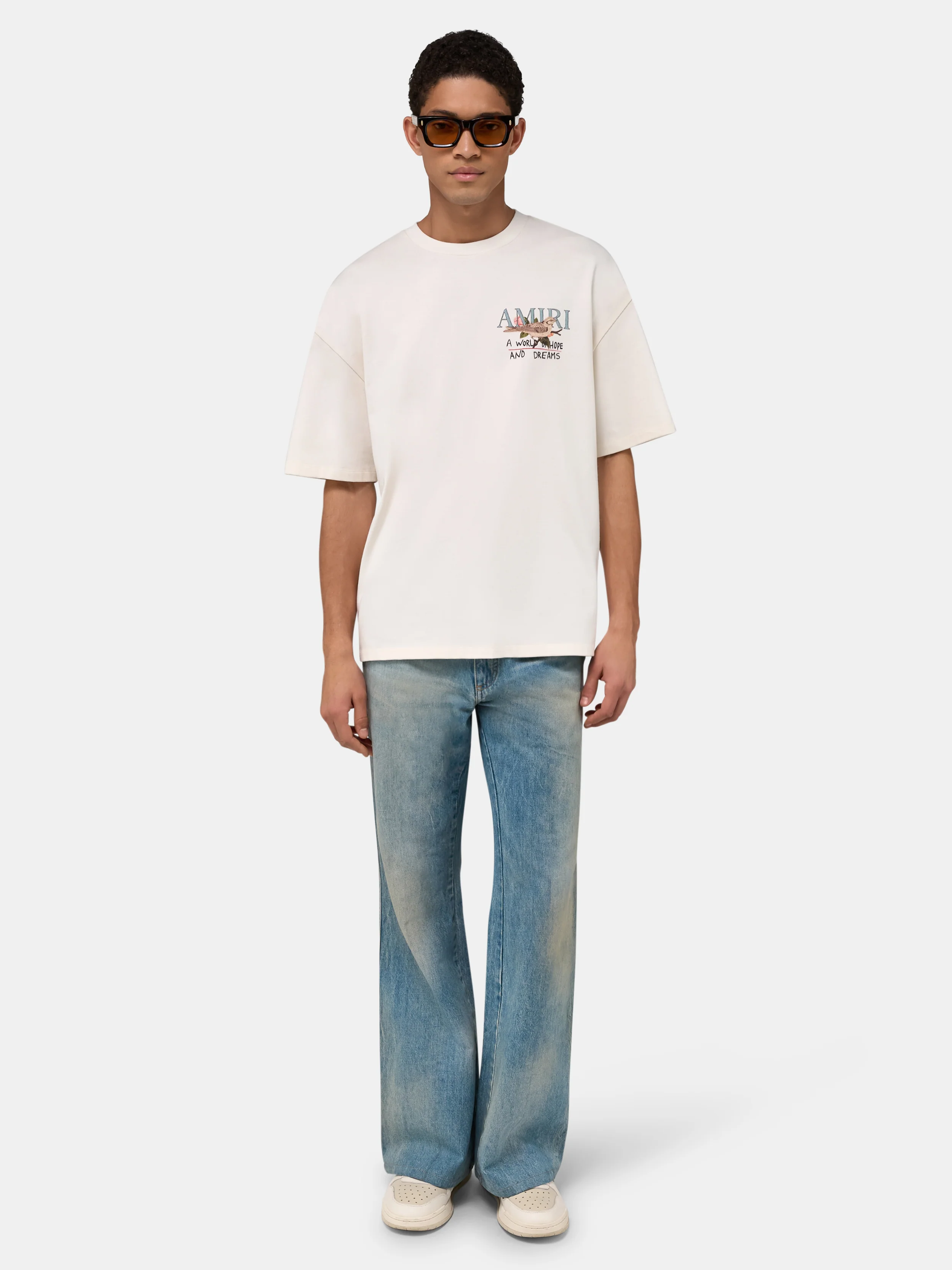 HOPE AND DREAMS OVERSIZED TEE - Alabaster - Image 2