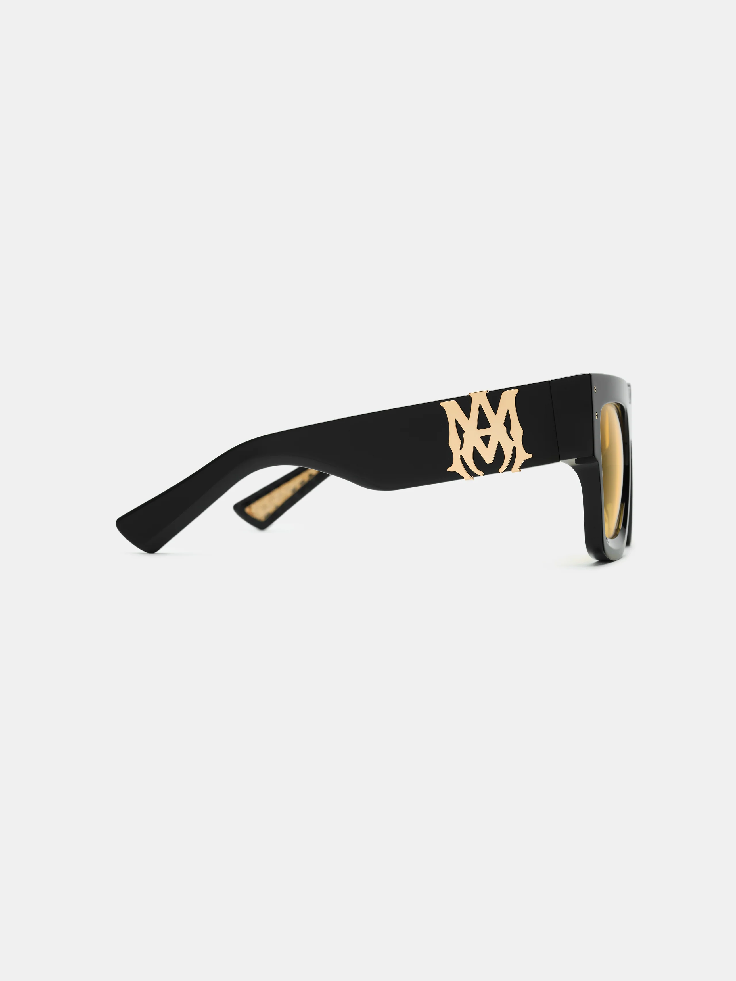JUMBO SUNGLASSES - Black Yellow - Image 3