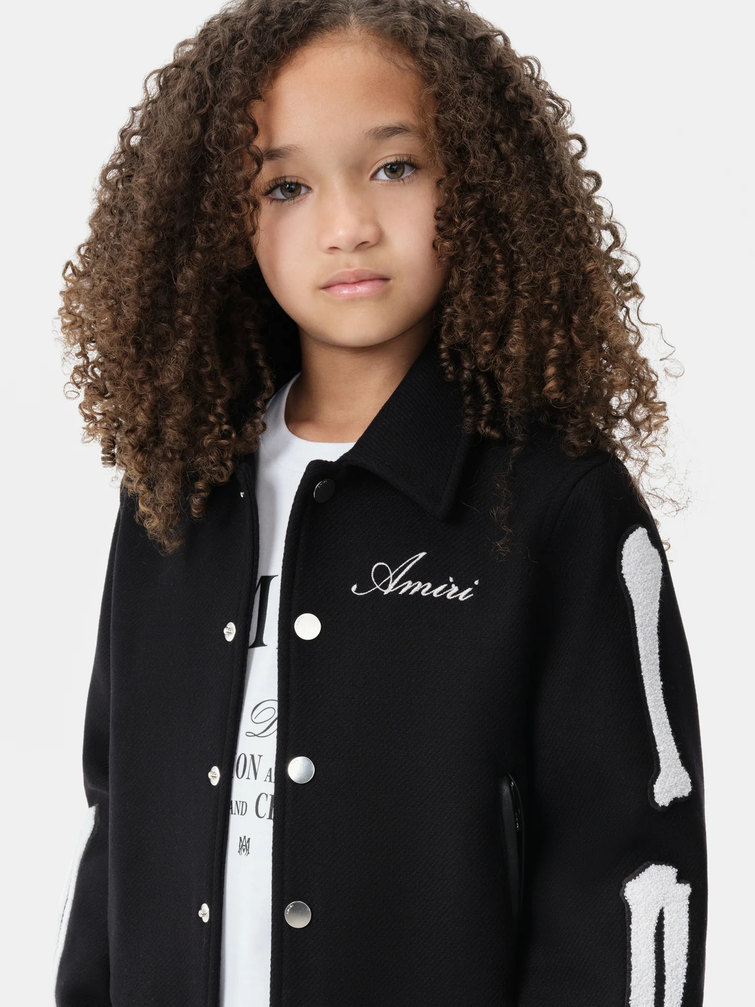 KIDS - KIDS' BONES JACKET - Black - Image 5