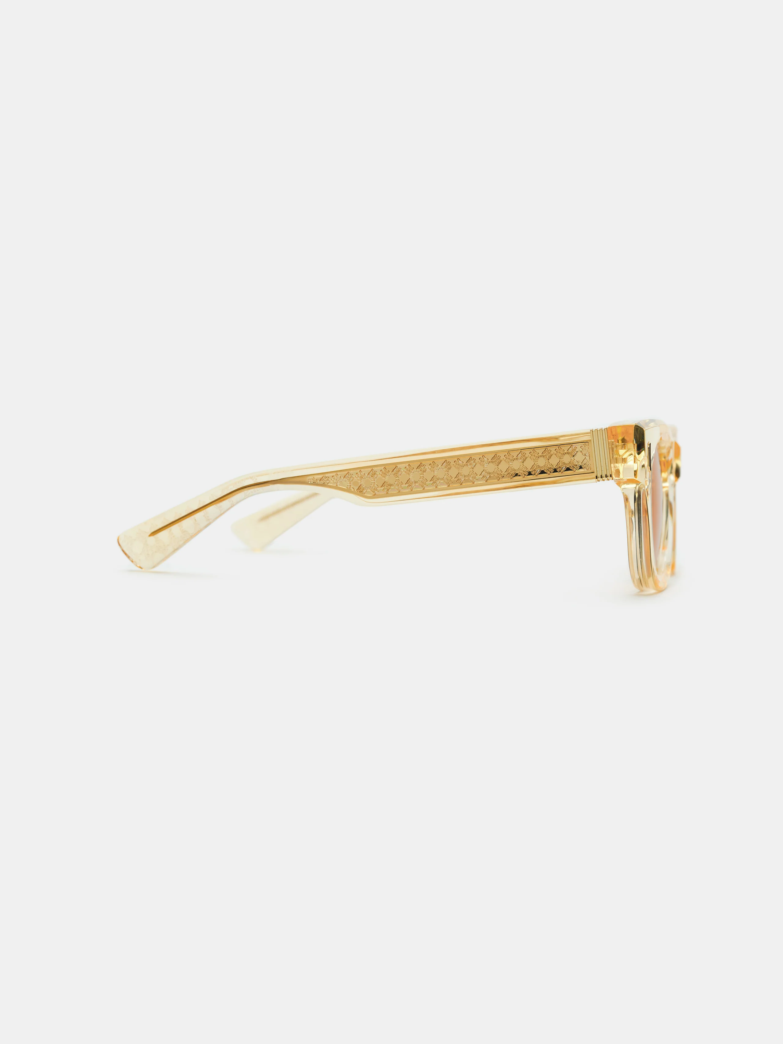 LAUREL SUNGLASSES - Transparent Yellow - Image 3