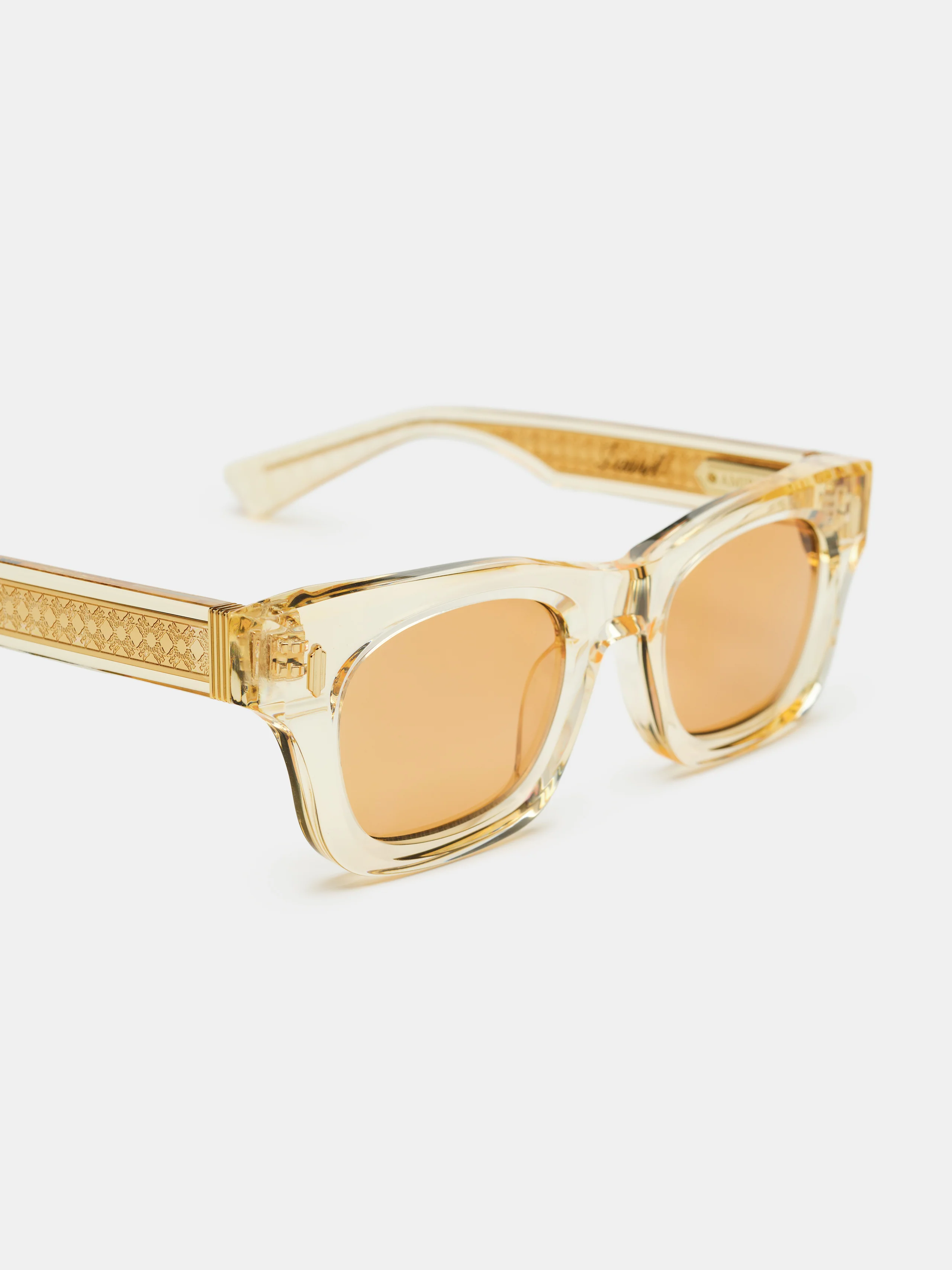 LAUREL SUNGLASSES - Transparent Yellow - Image 5