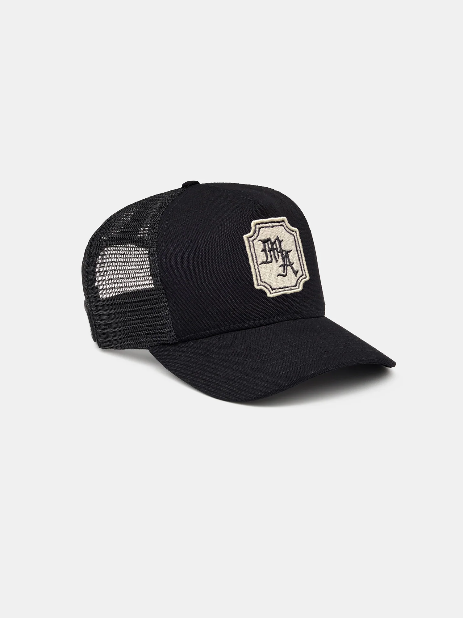 MA CHATEAU COTTON TRUCKER HAT - Black - Image 2