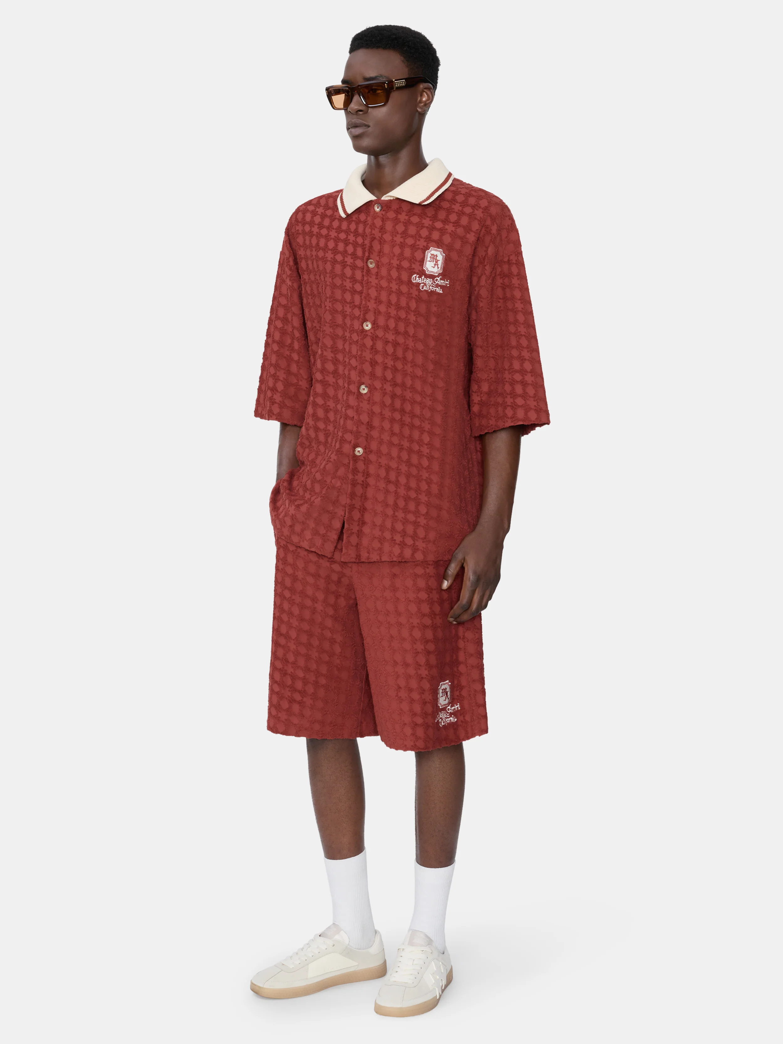 MA CHATEAU OVERSIZED SHORT - Terracotta - Image 3
