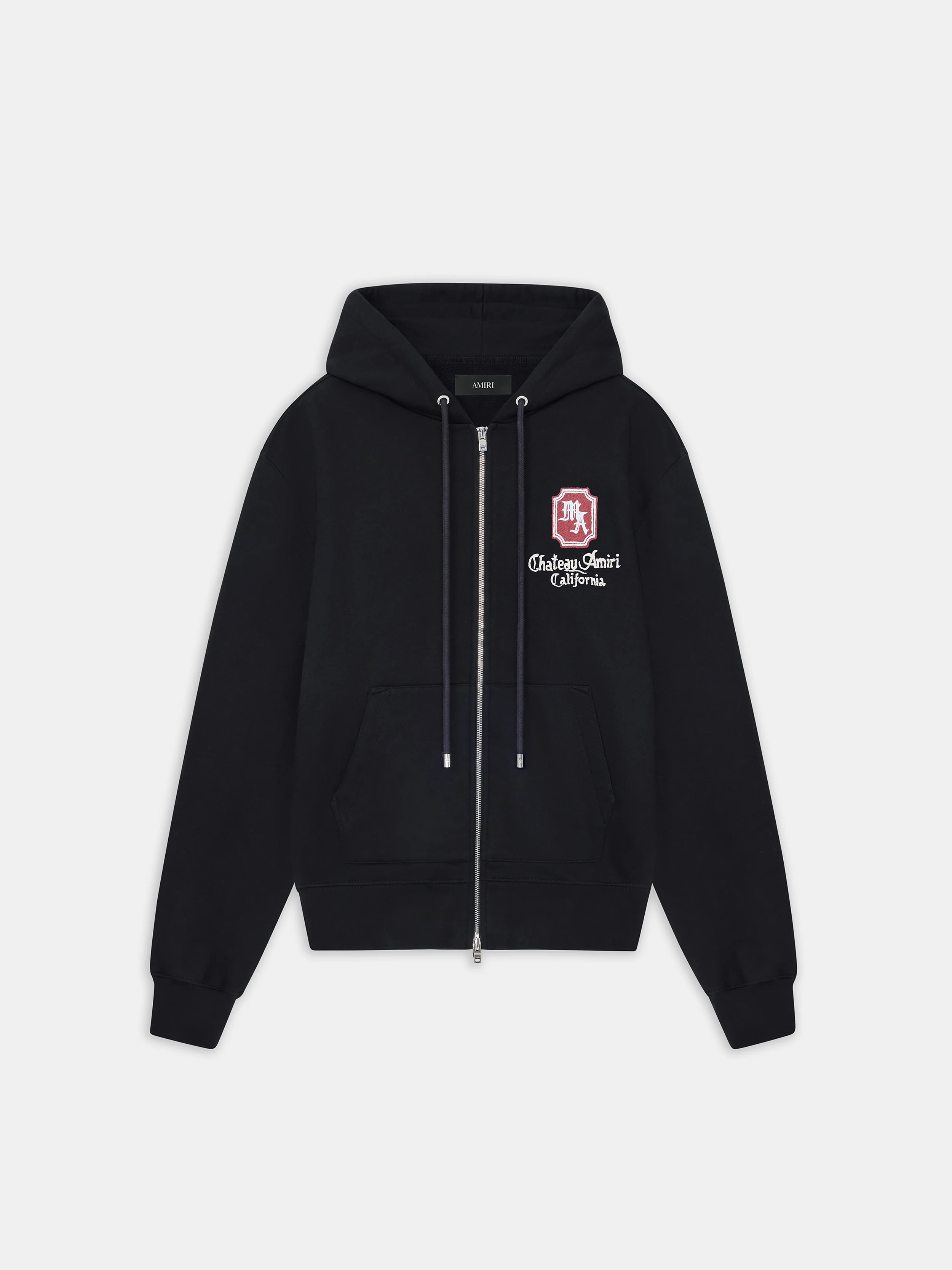 MA CHATEAU ZIP HOODIE - Black
