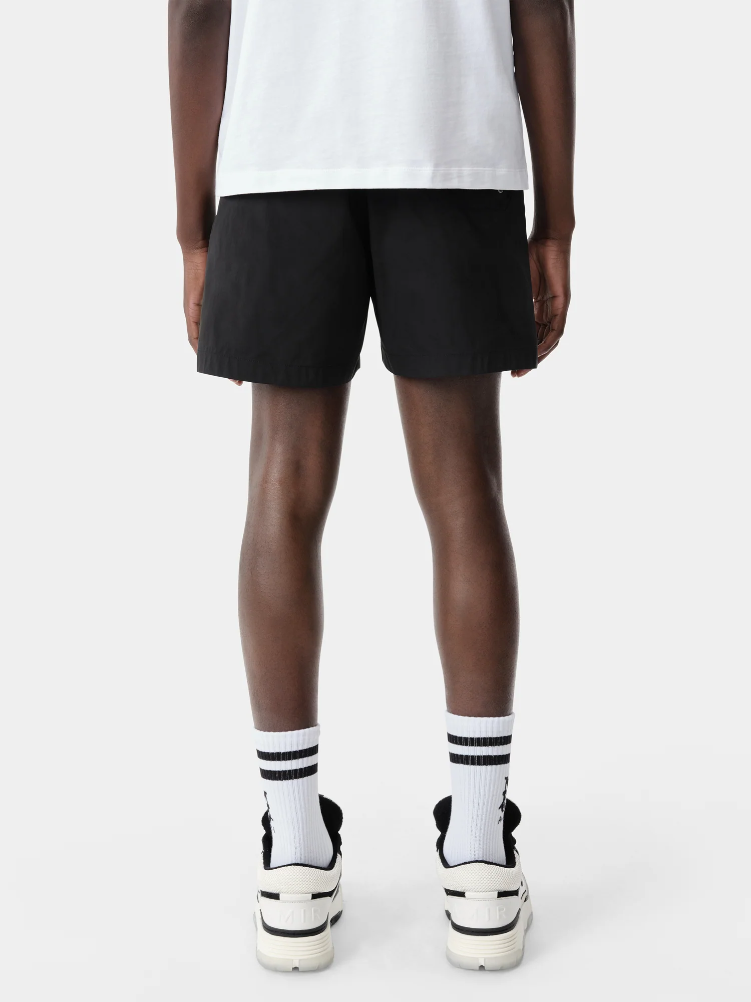 MA CORE LOGO SWIM TRUNK - Black - Image 4