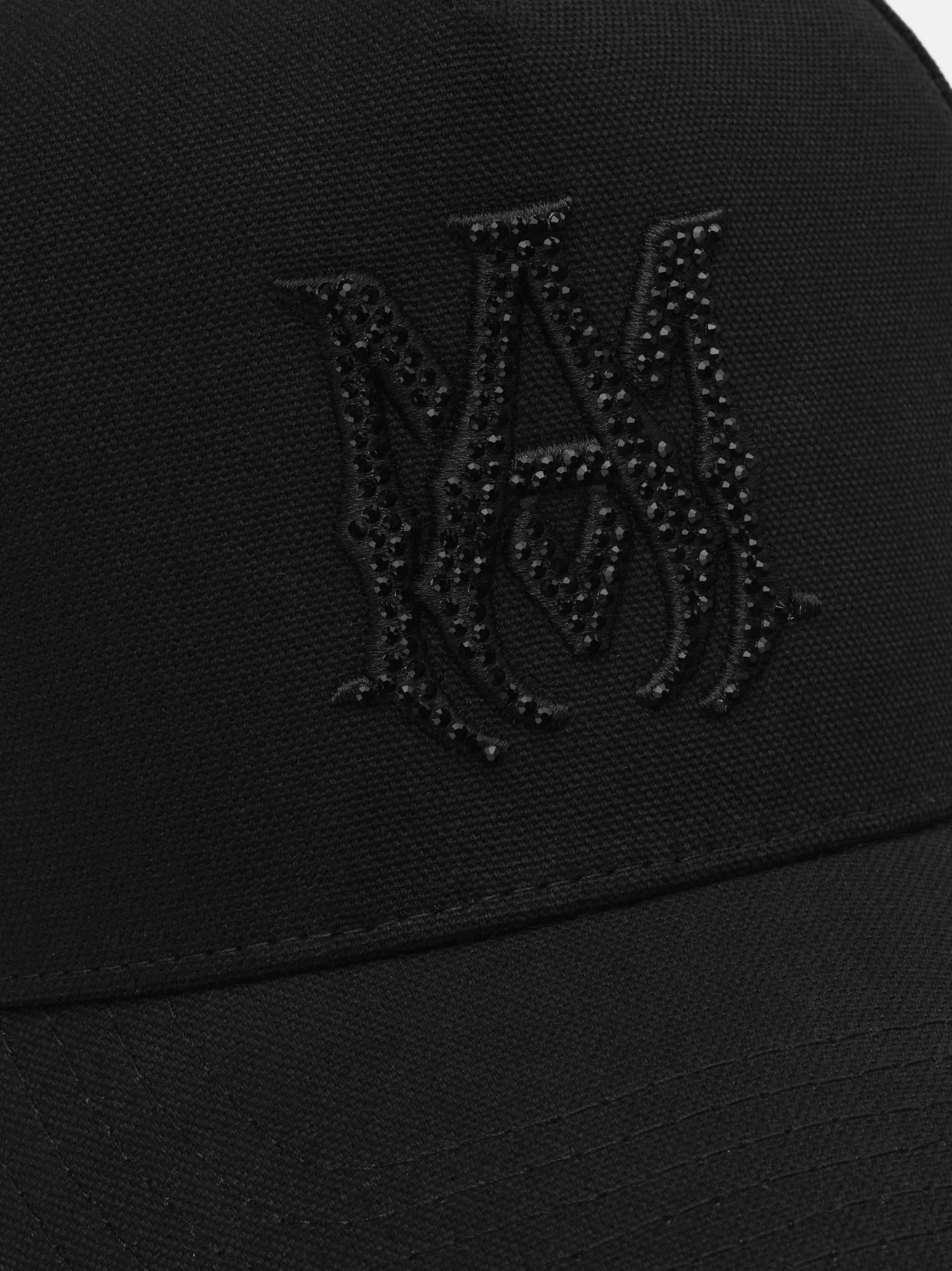 MA CRYSTAL CANVAS HAT - Black Black - Image 5
