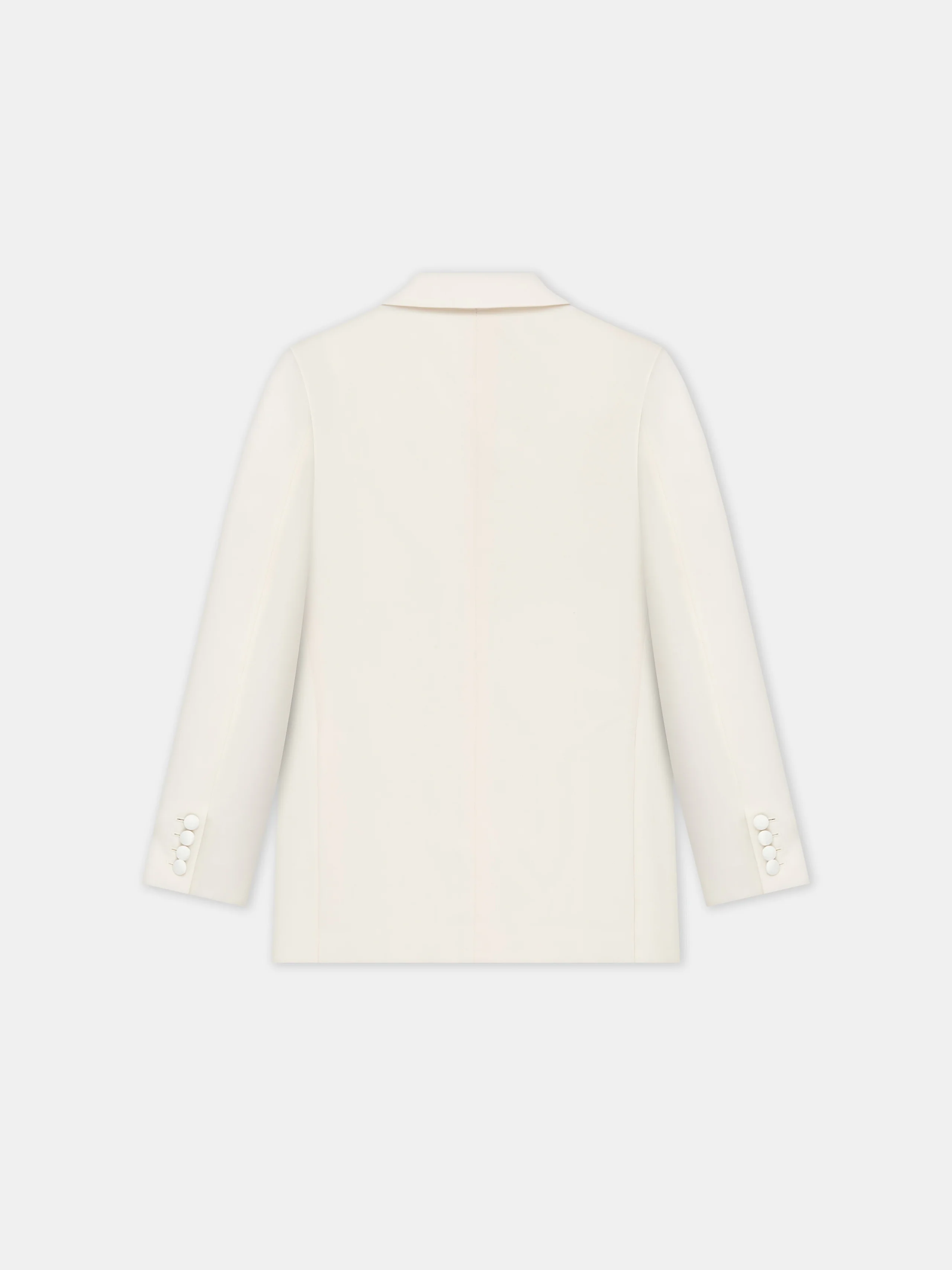 MA DOUBLE-BREASTED BLAZER - Alabaster - Image 3