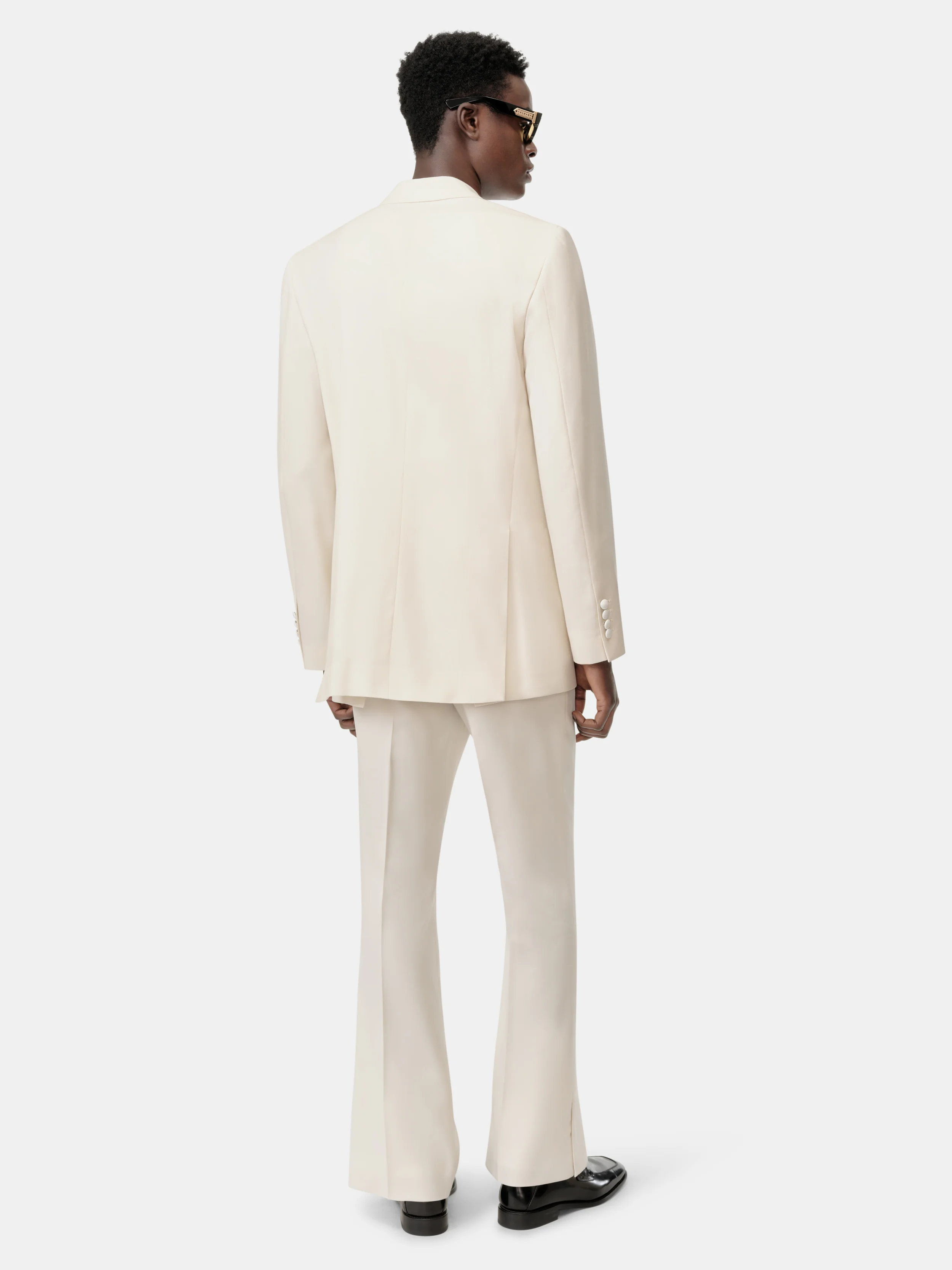 MA DOUBLE-BREASTED BLAZER - Alabaster - Image 5