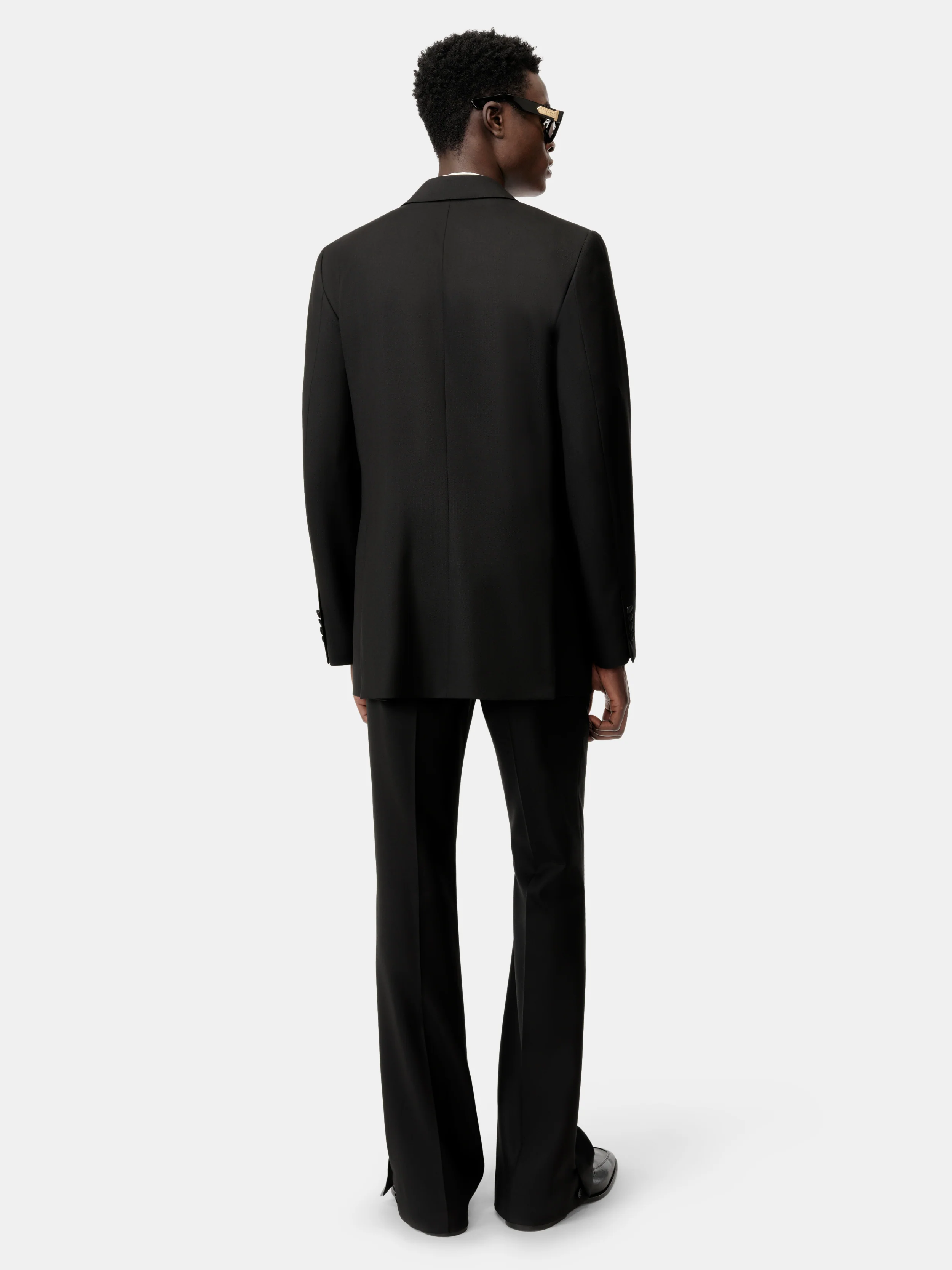MA DOUBLE-BREASTED BLAZER - Black - Image 5