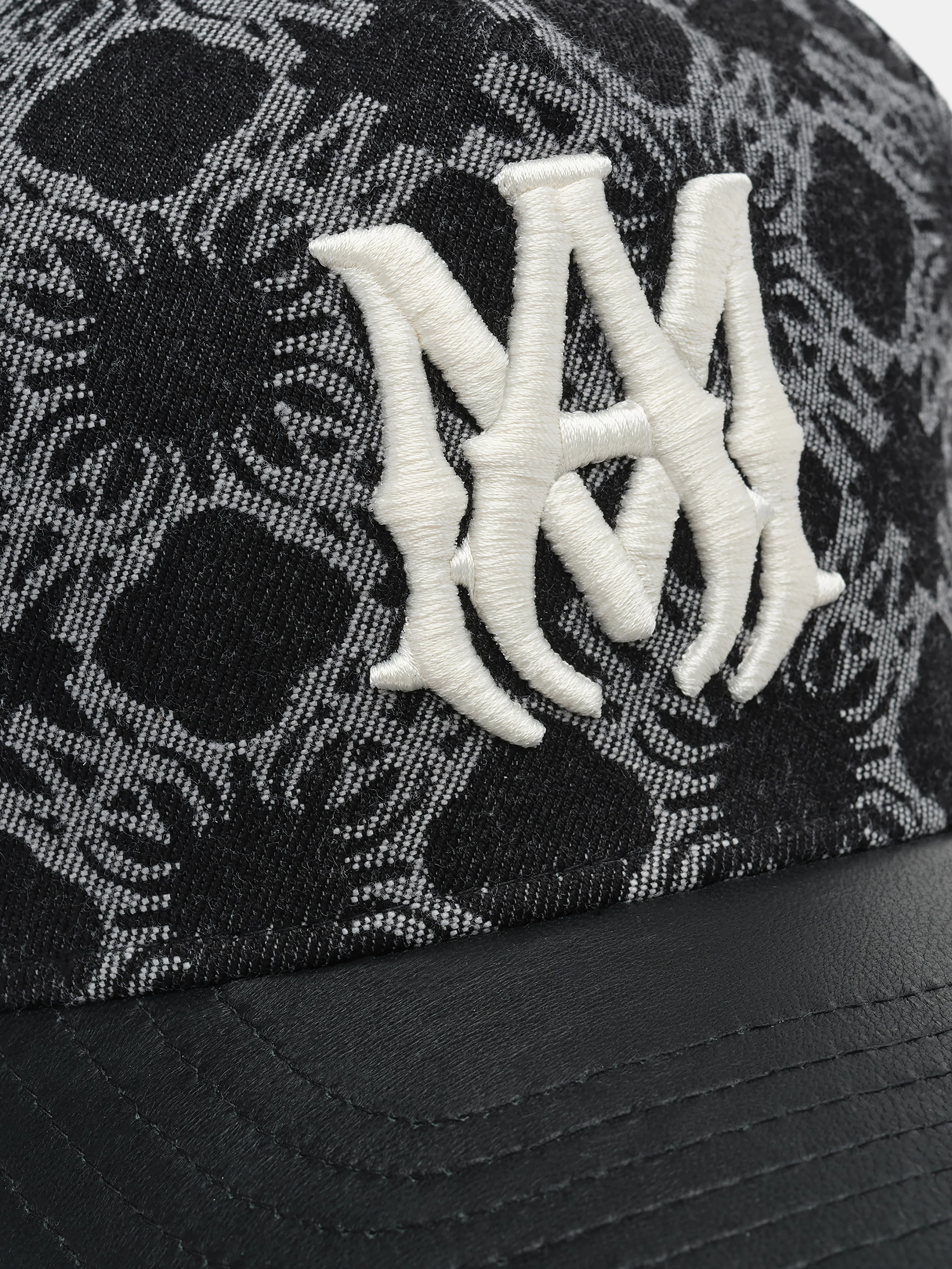 MA QUAD DENIM HAT - Black - Image 4