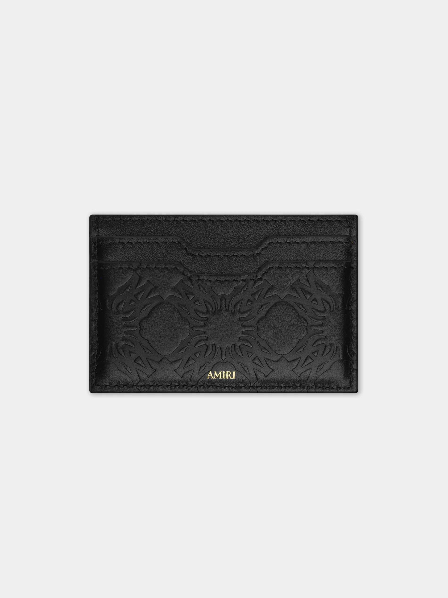MA QUAD LEATHER CARD HOLDER - Black - Image 3